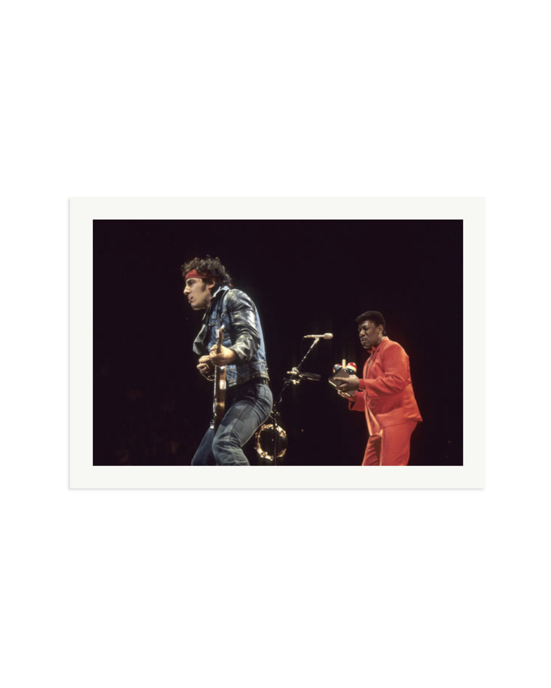Bruce and Clarence at The Oakland Coliseum Print Only / XXL