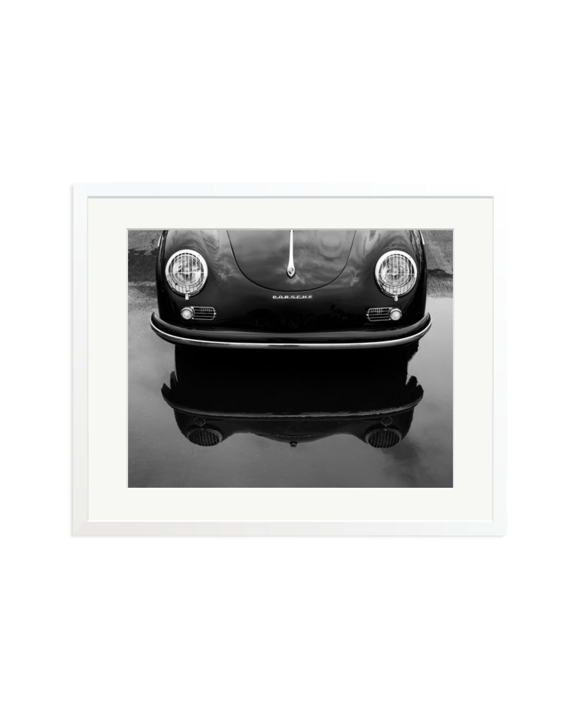 Porsche 356 Nose White / XL