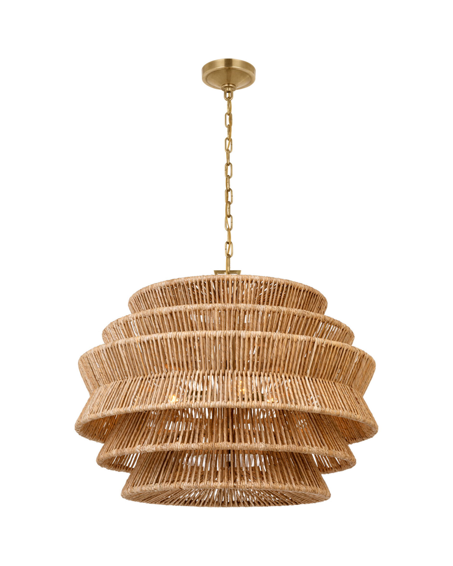 Antigua takkrona natural abaca M