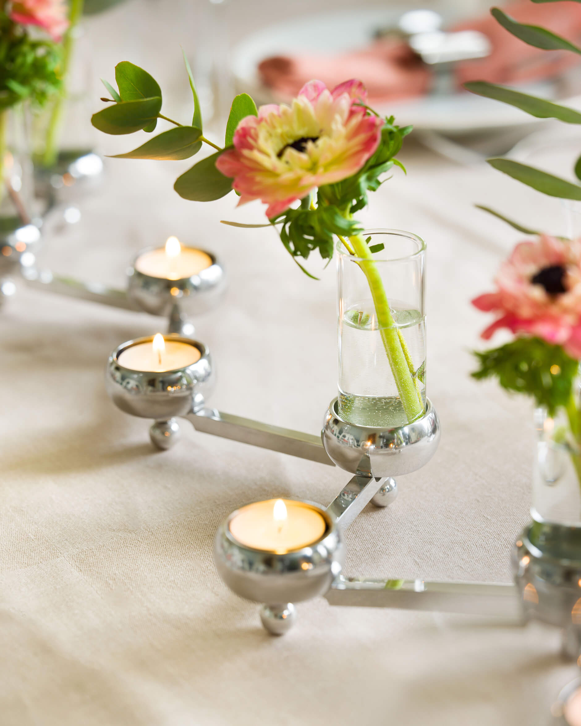 Constella ljusstake silver