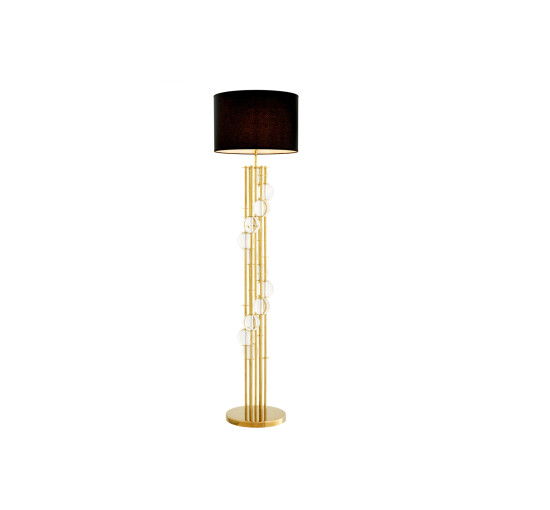 null - Lorenzo floor lamp gold black