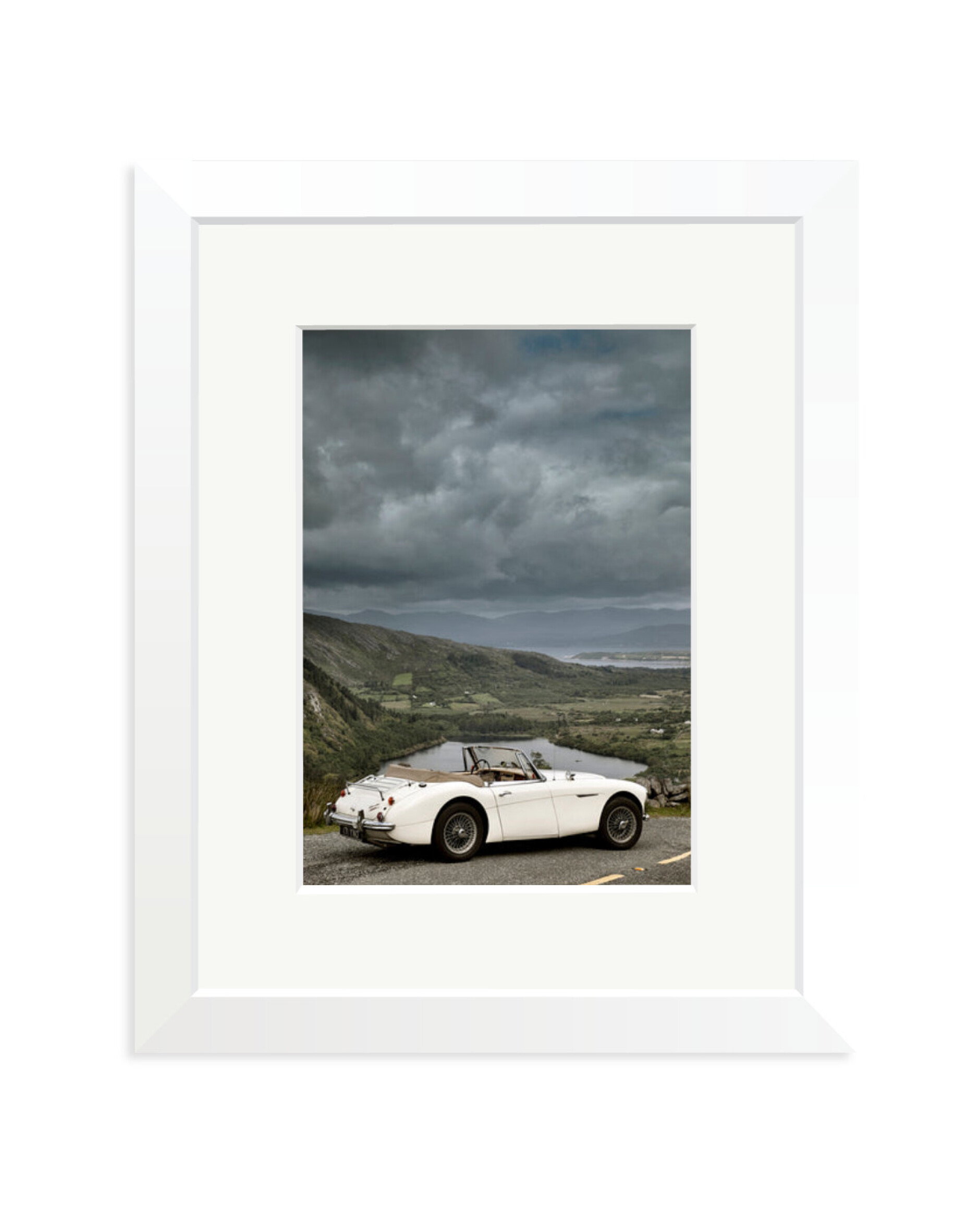 Austin Healey 3000 White / Small