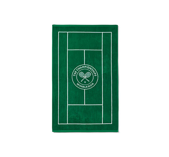 Vihreä - Wimbledon Tennis Court Towel Green