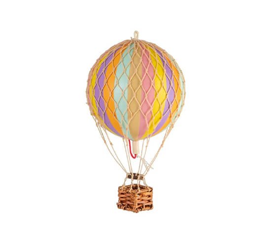 Rainbow Pastel - Floating The Skies luftballong regnbage/pastell