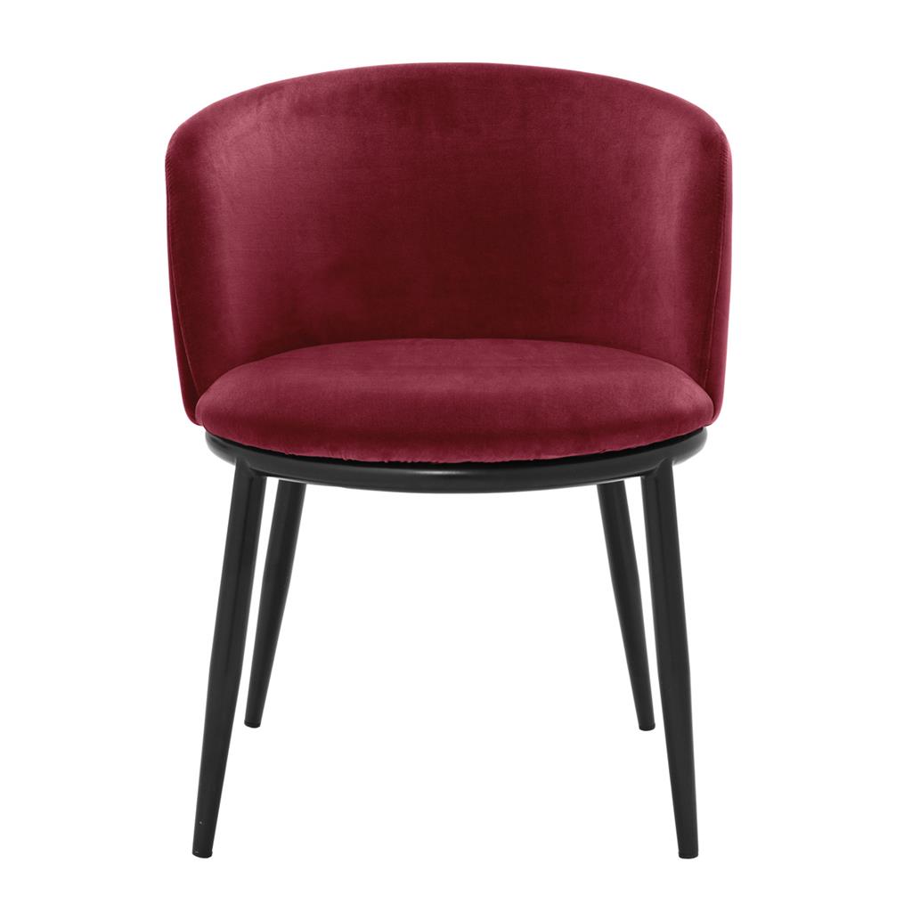Filmore Dining Chairs Cameron Wine Red 2-pack