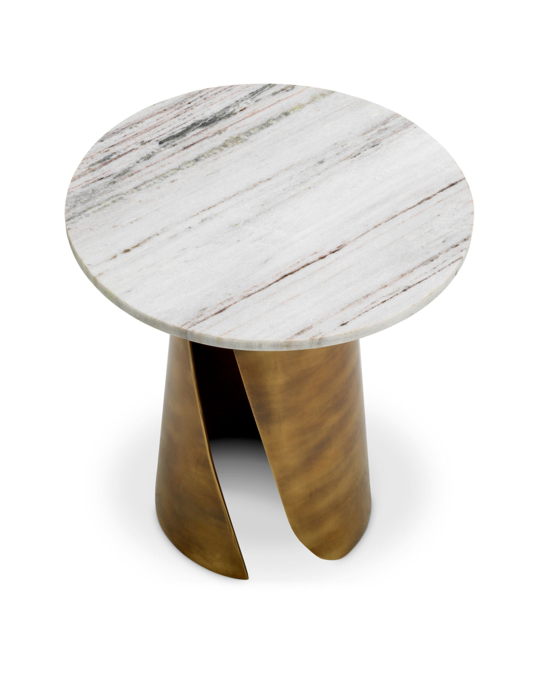 Nuova Side Table Vintage Brass