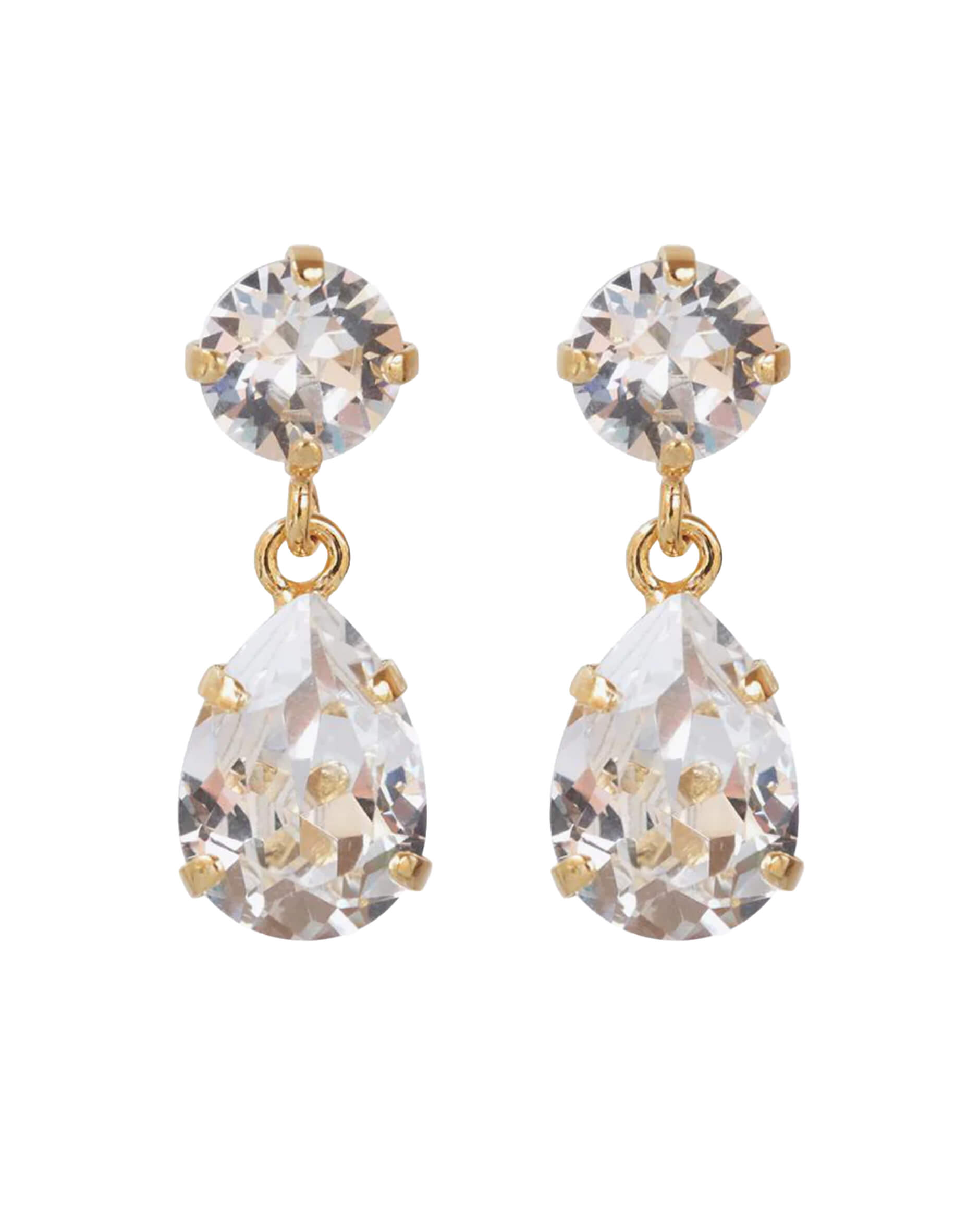 Mini Drop örhängen crystal