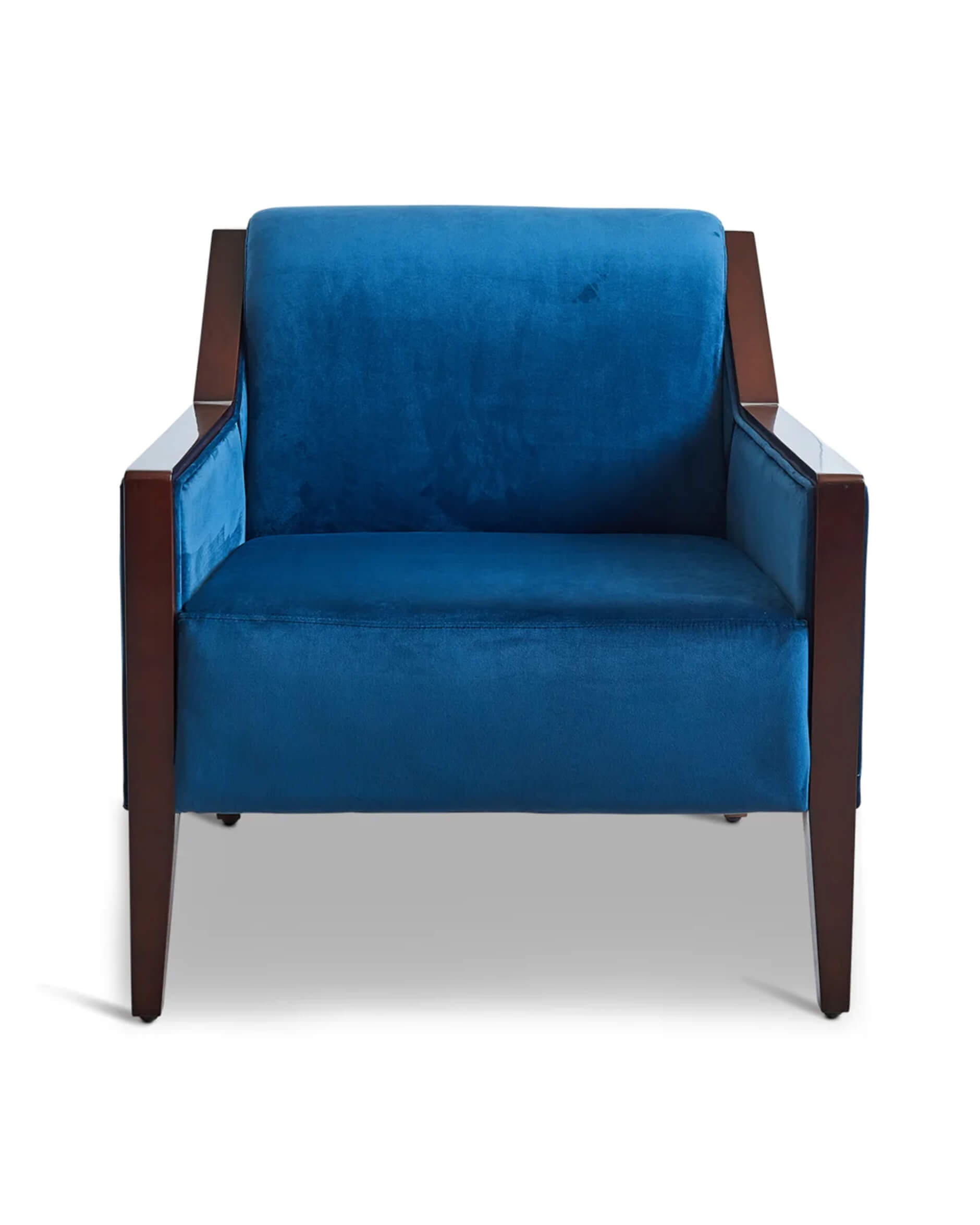 Club lounge fåtölj blå