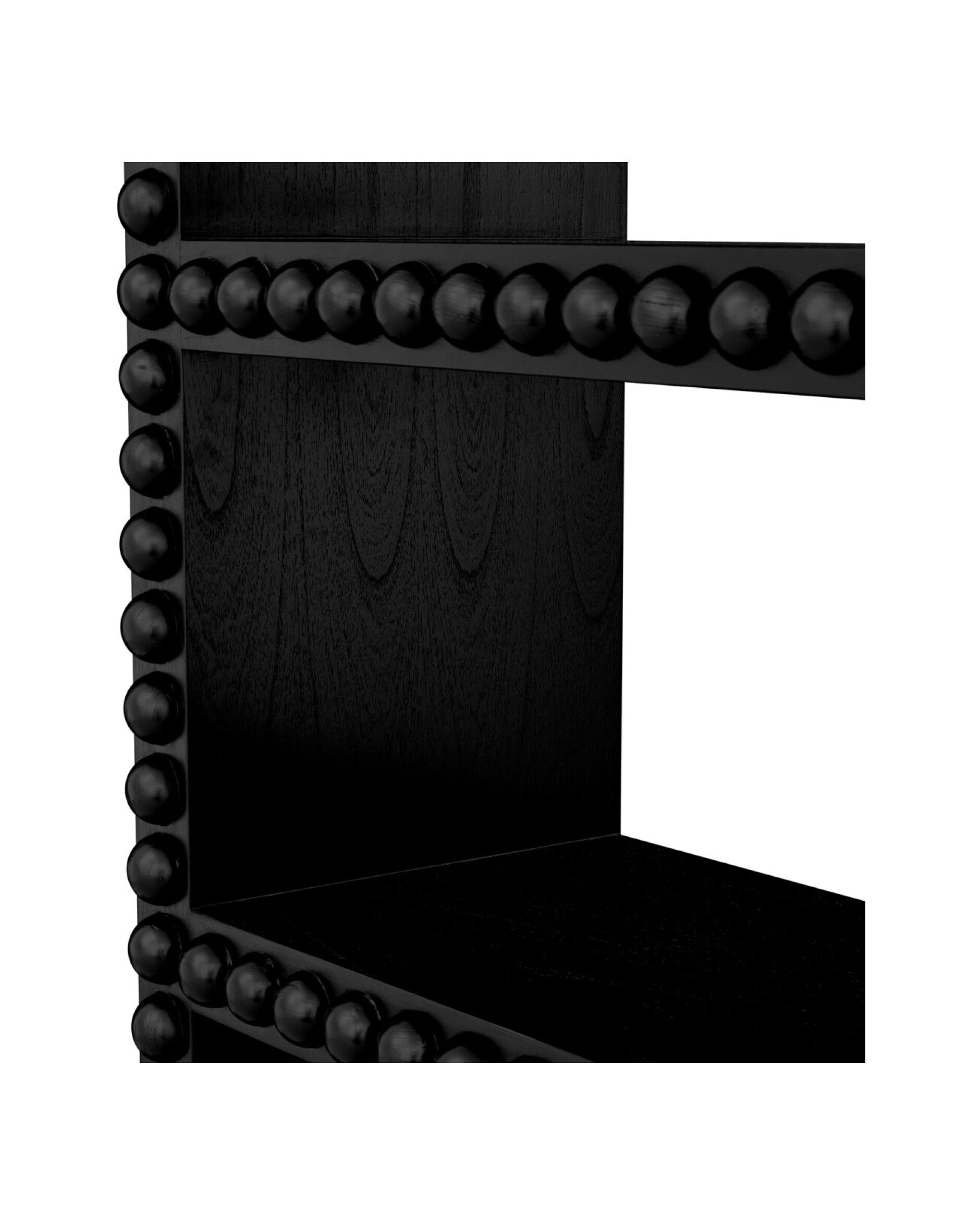 Kenton vitrinekast zwart