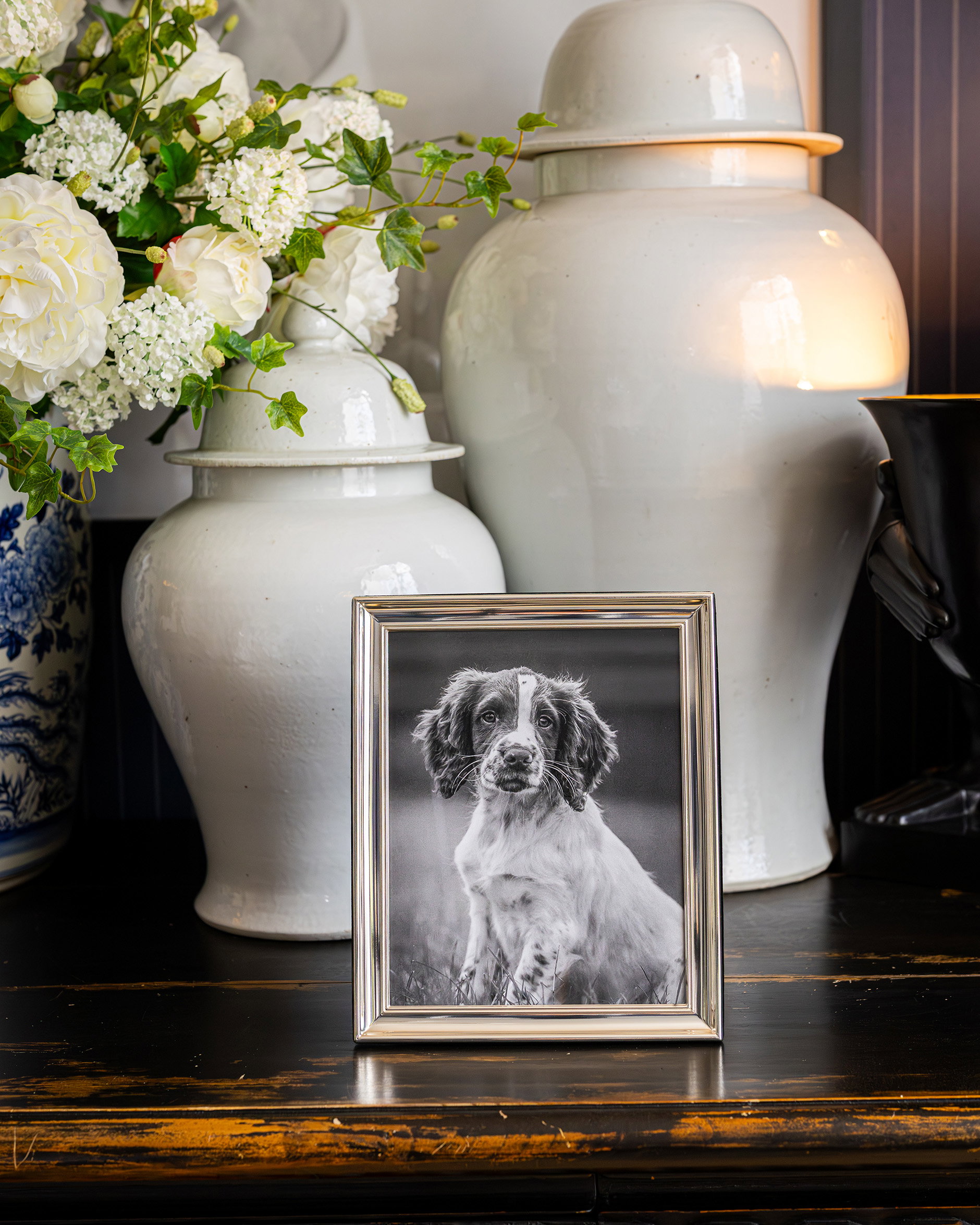 Cary Picture Frame, Silver
