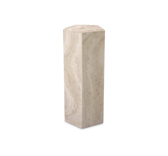 null - Cuneo pidestall travertine S