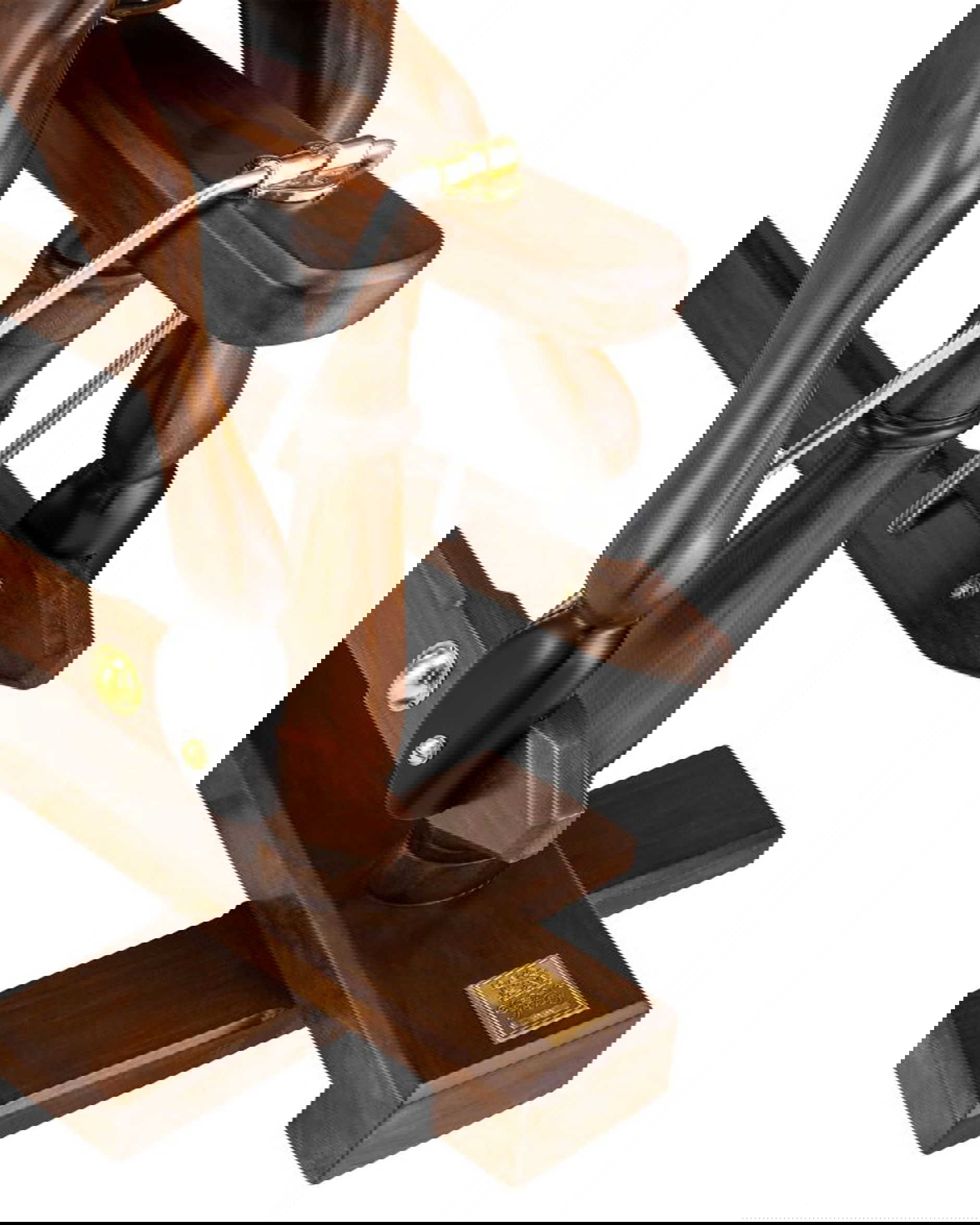 Victorian gunghäst brun