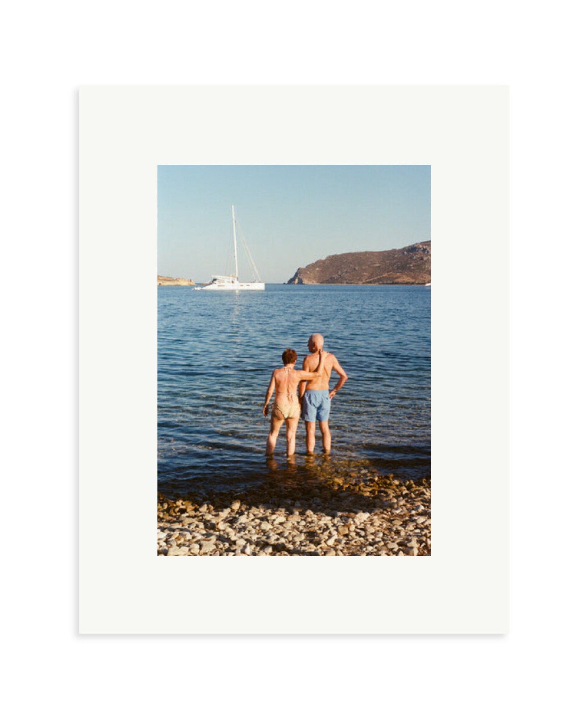 Couple in the Rocks Print Only / Small