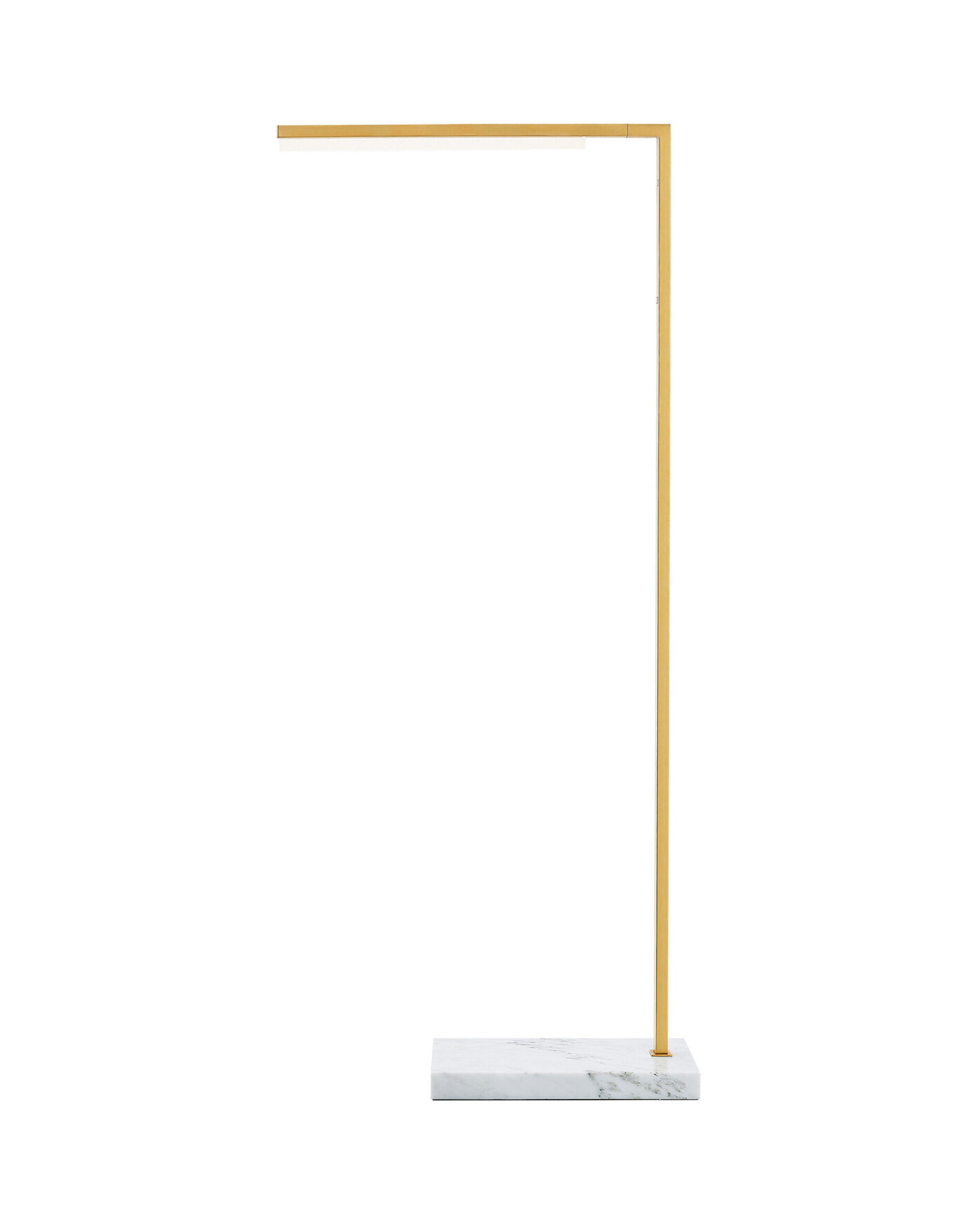 Klee 43" golvlampa mässing