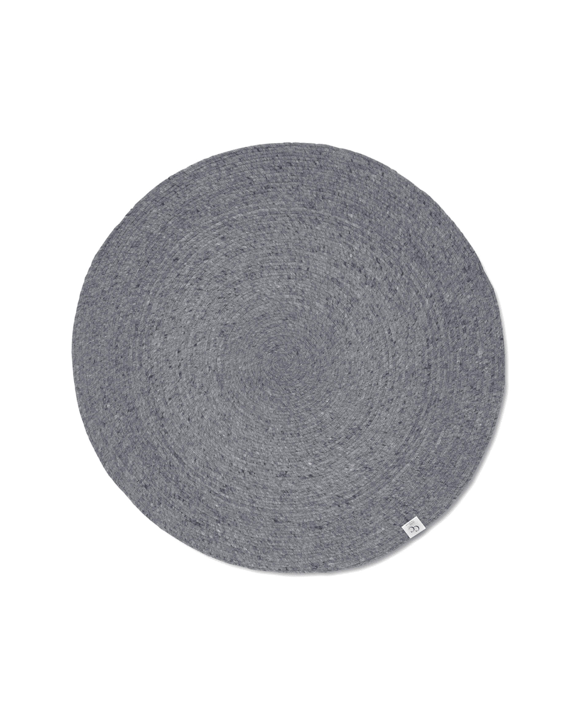 Merino-matto pyöreä sininen OUTLET