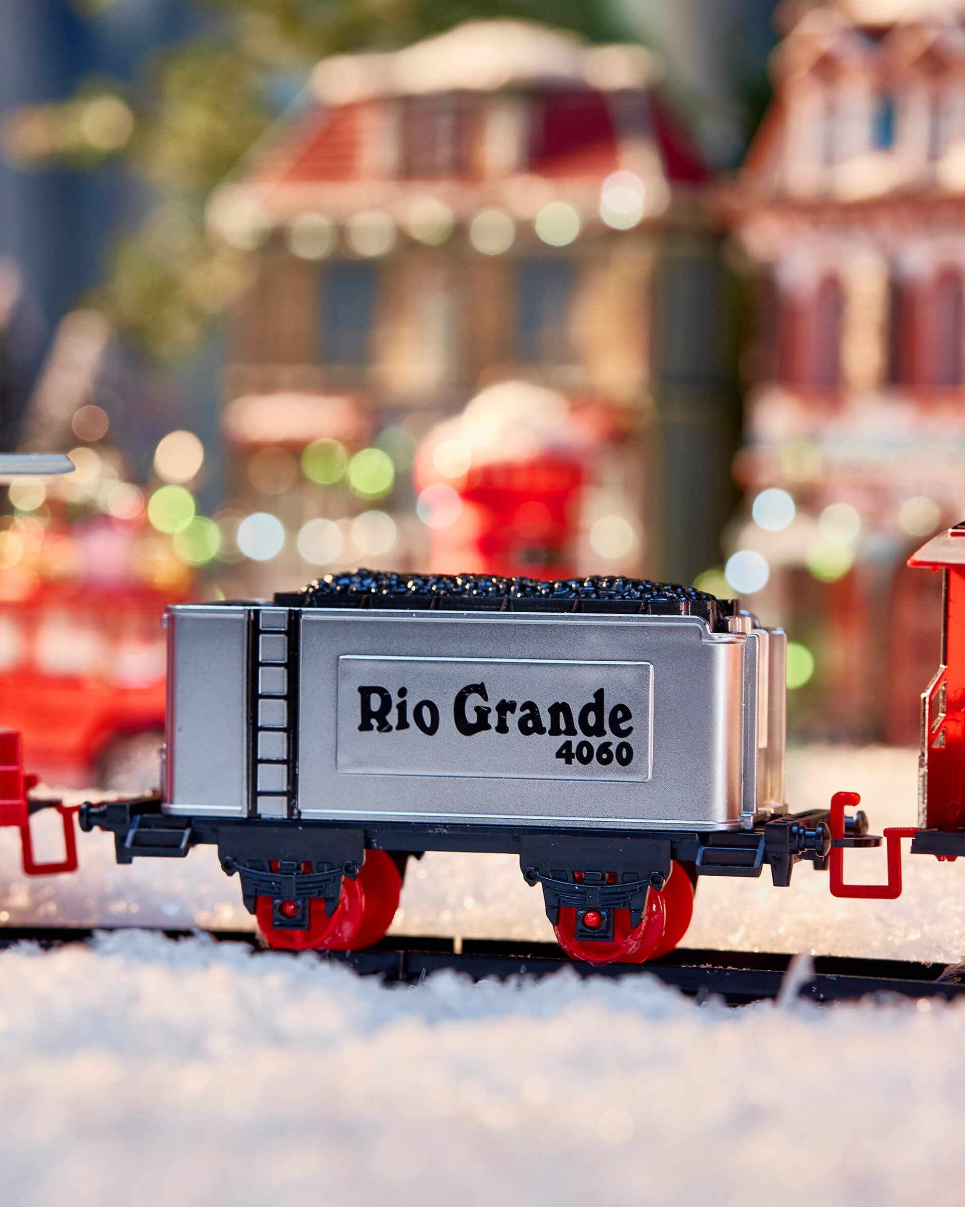 Simon tomtetåg röd/silver