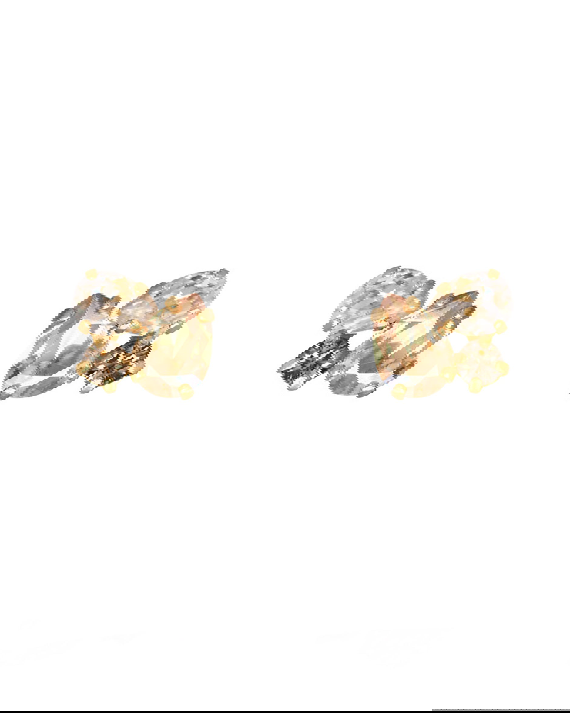 Alisia earrings greige/silk