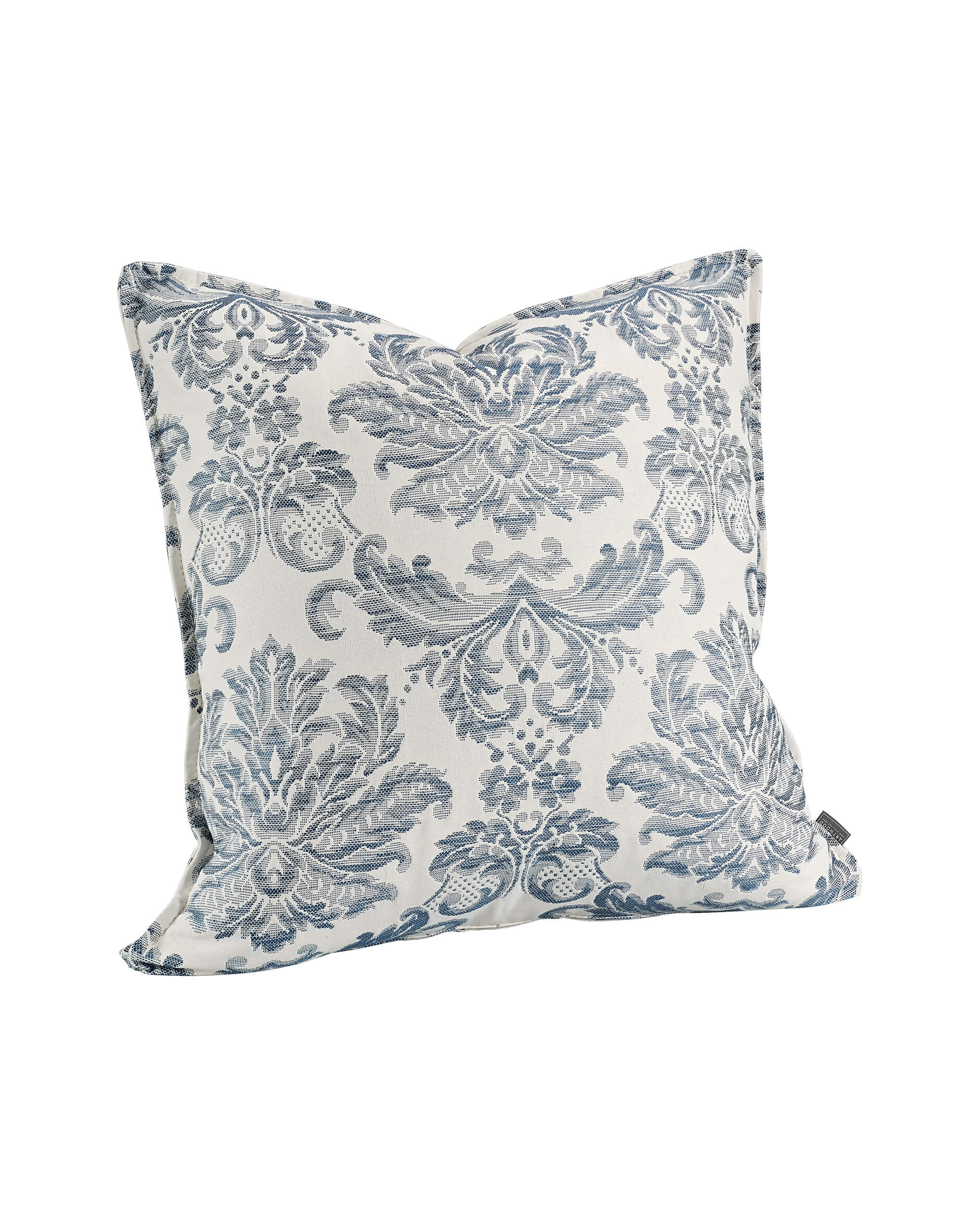 Lotus Cushion Cover Deep Blue