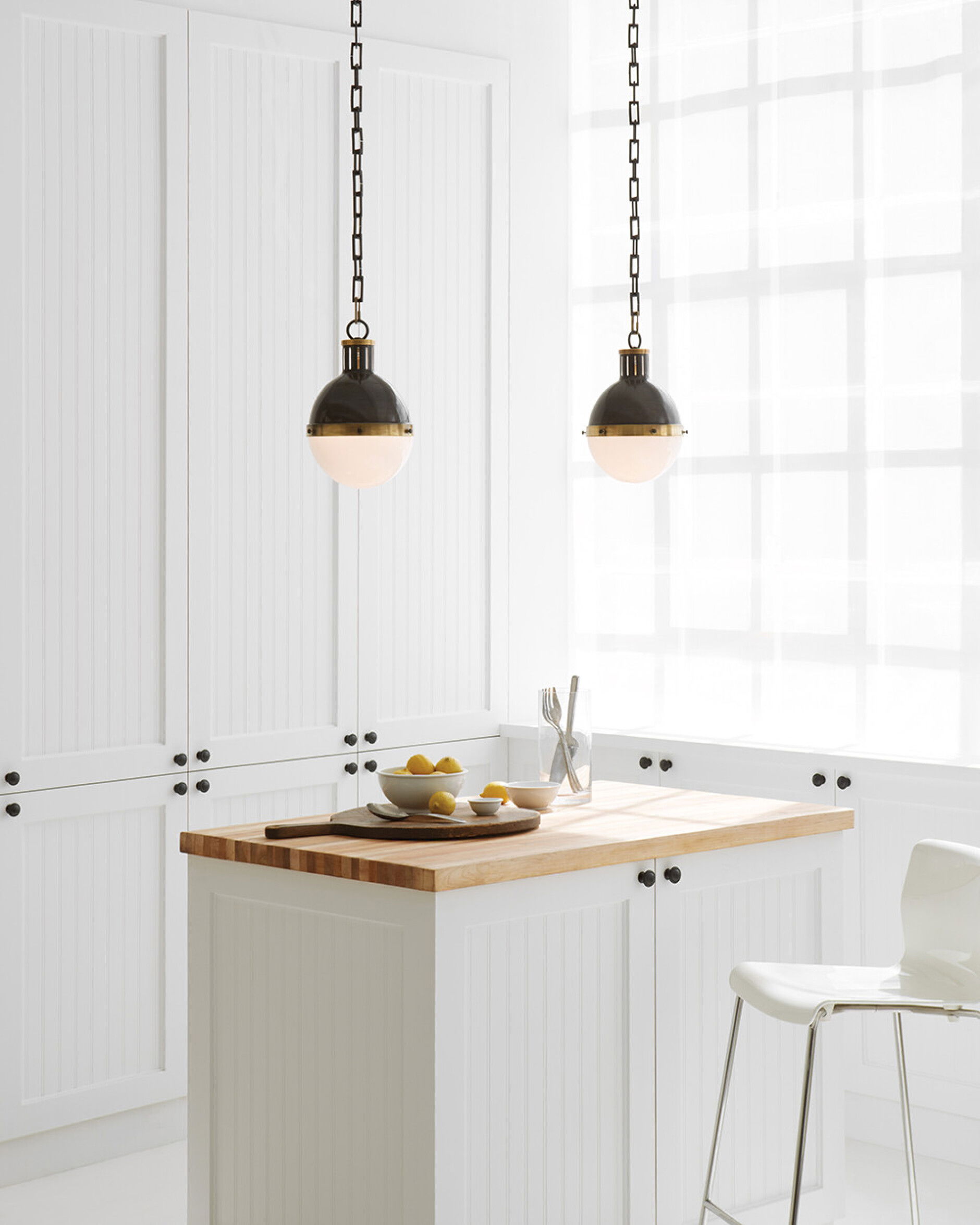 Hicks takpendel brons & antik mässing S