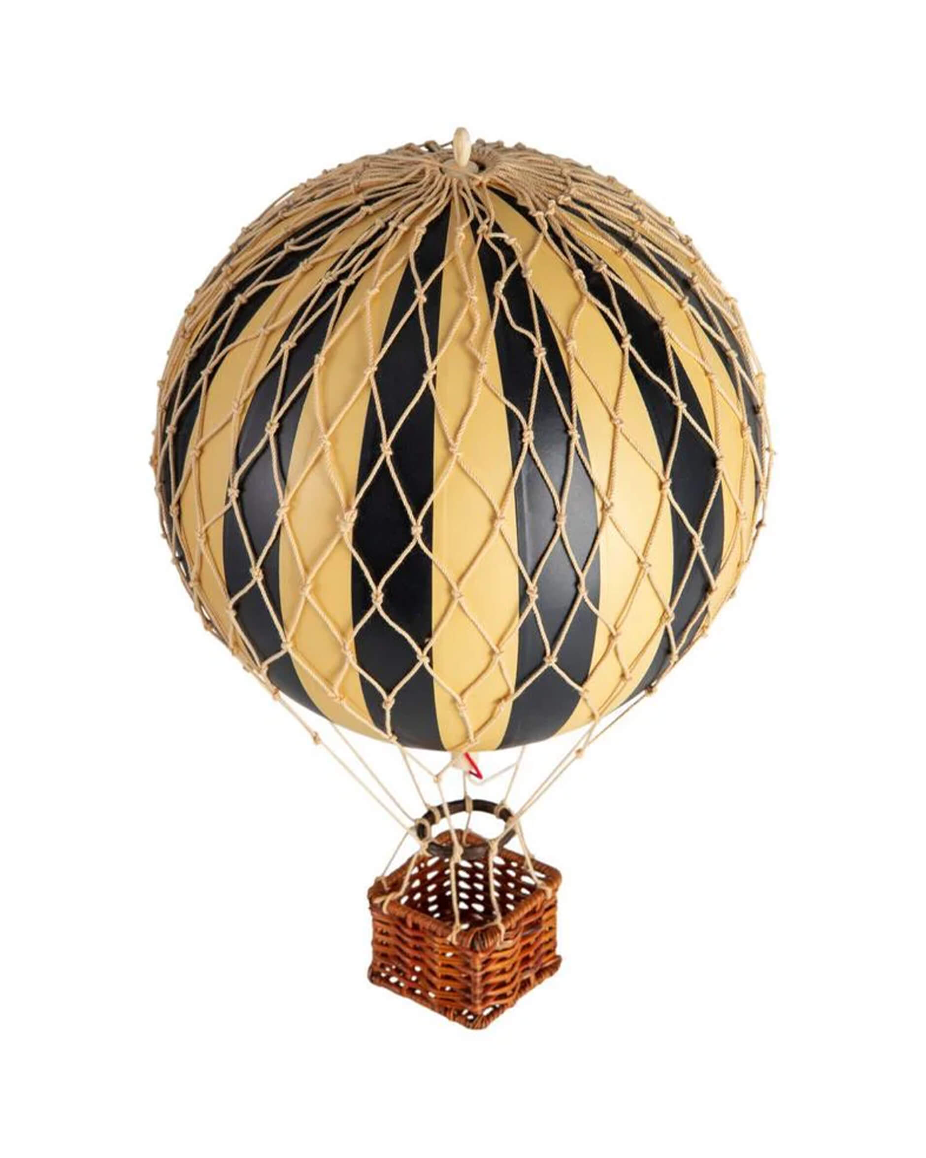 Travels Light luftballong svart/gul