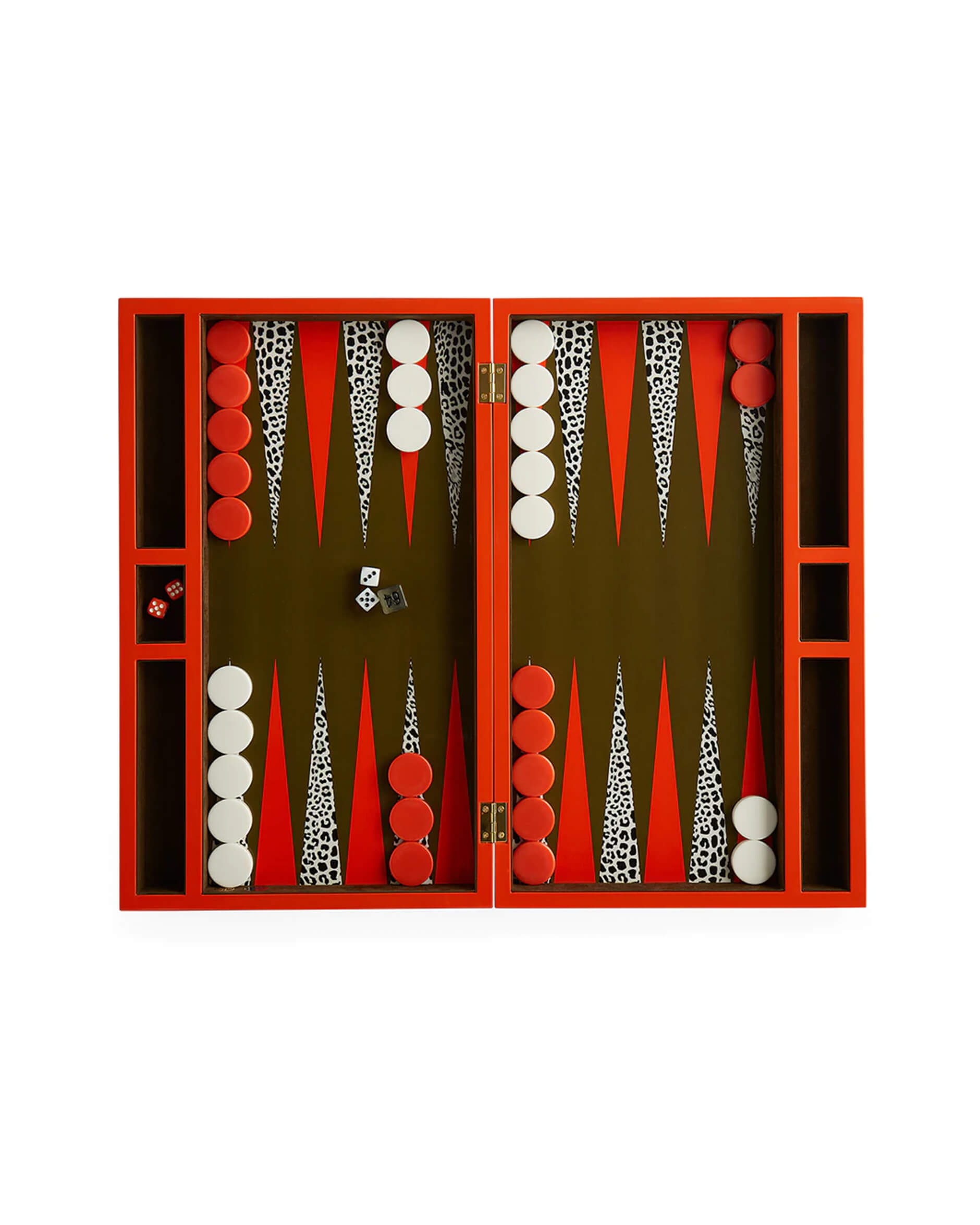 Leopard backgammon brädspel