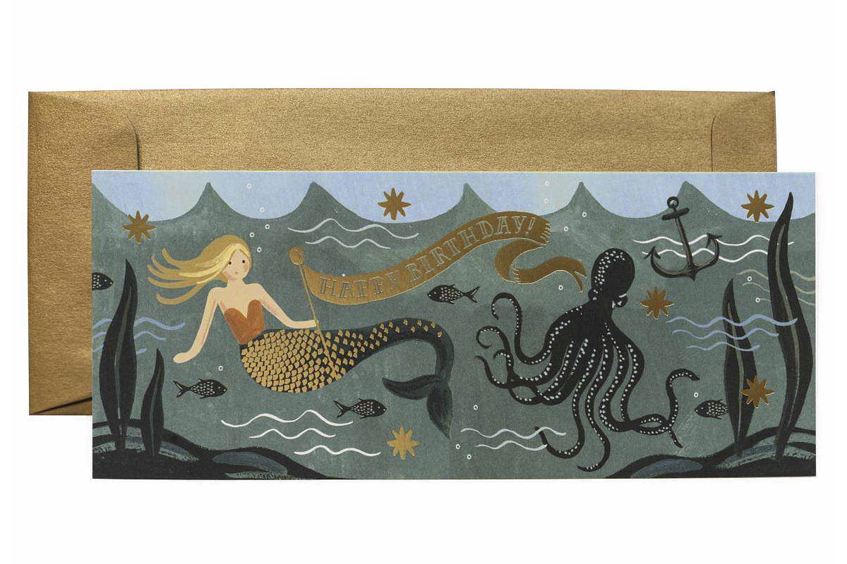 Under The Sea Birthday Card