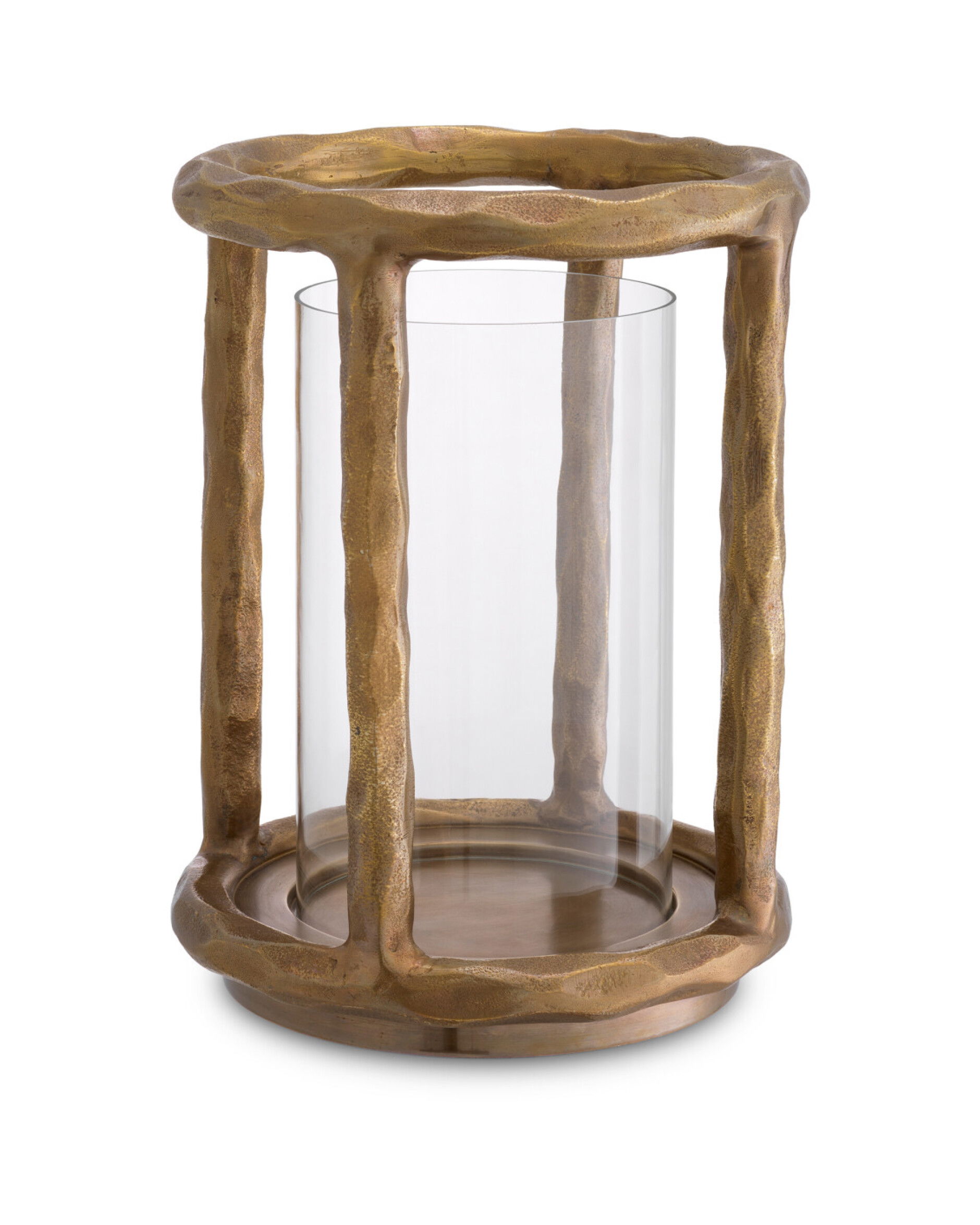 Thorne kynttilälyhty antiikki messinki