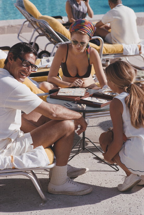 Scrabble in Palm Springs