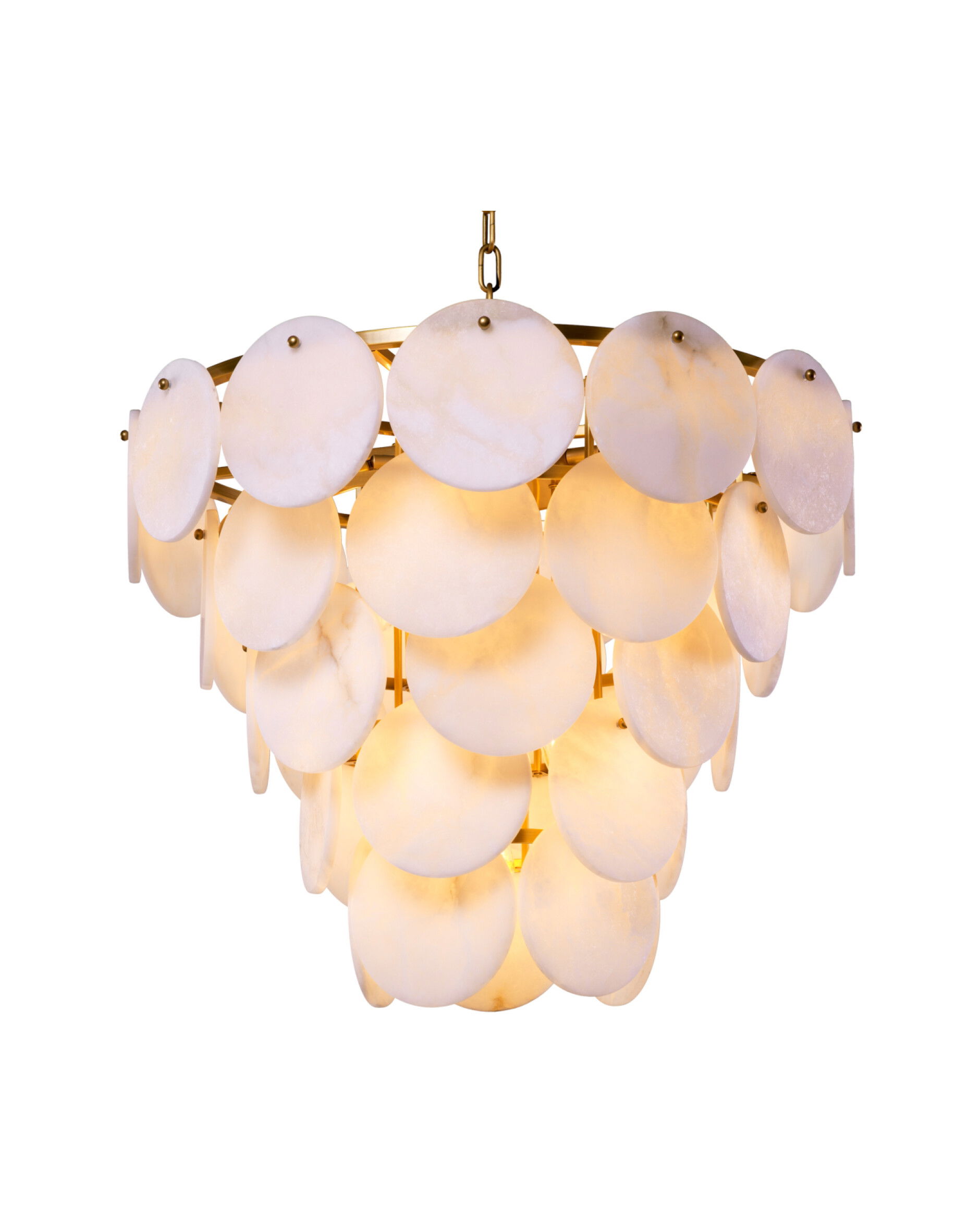 Clementina takkrona antik mässing