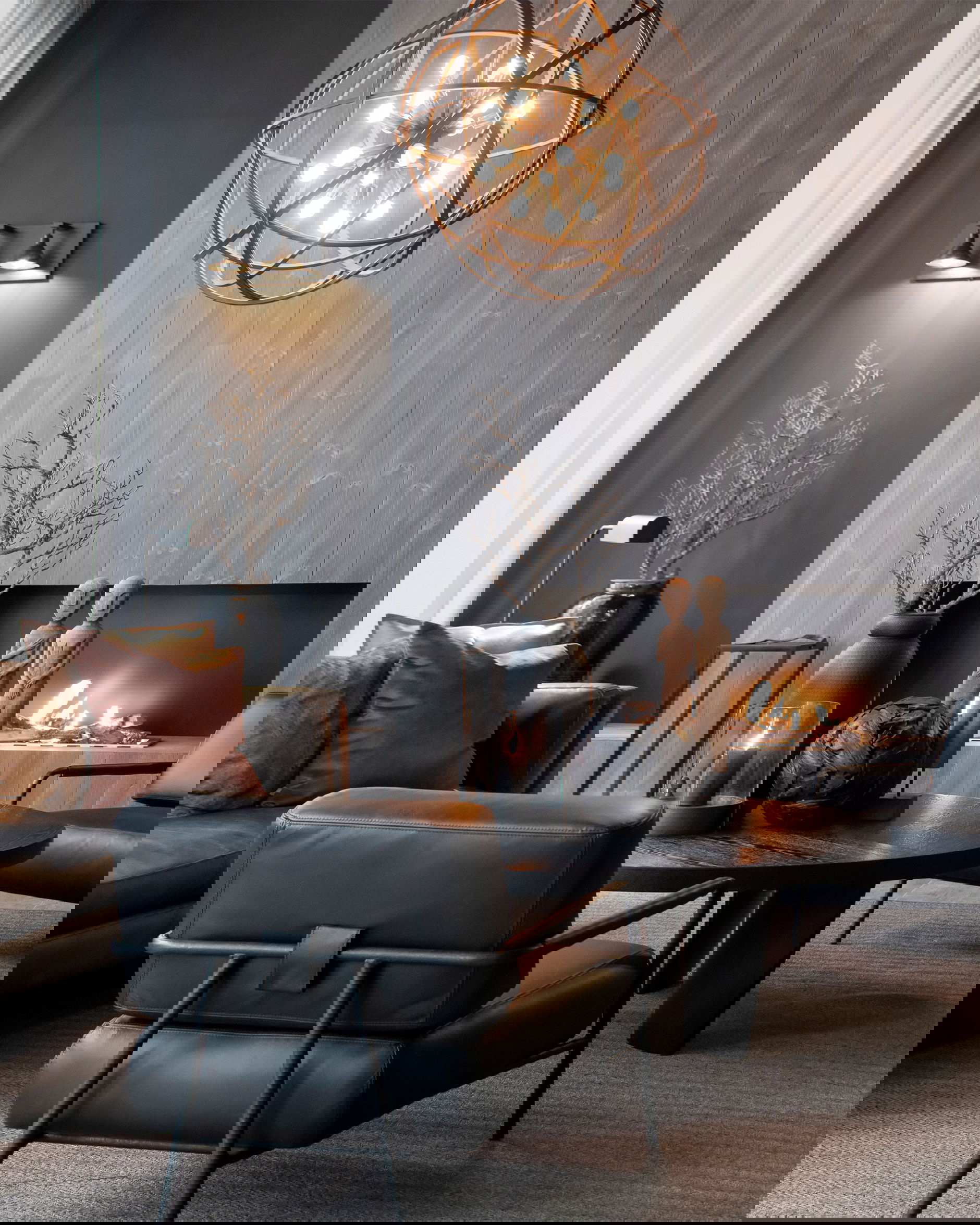 Genua dekoration svart