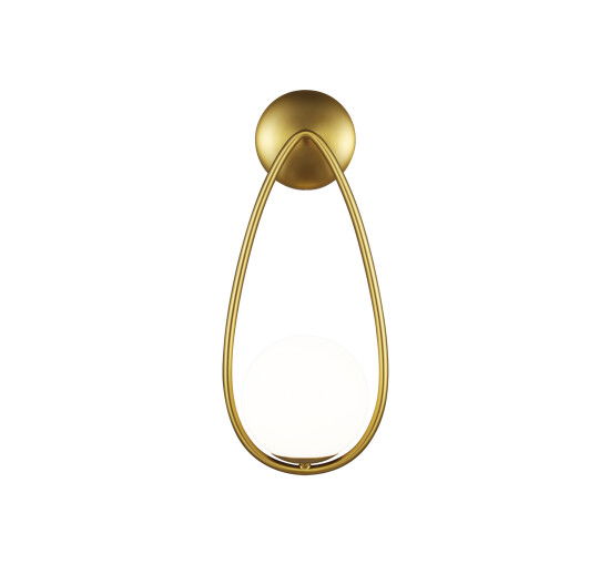 null - Galassia One Light Sconce Nickel