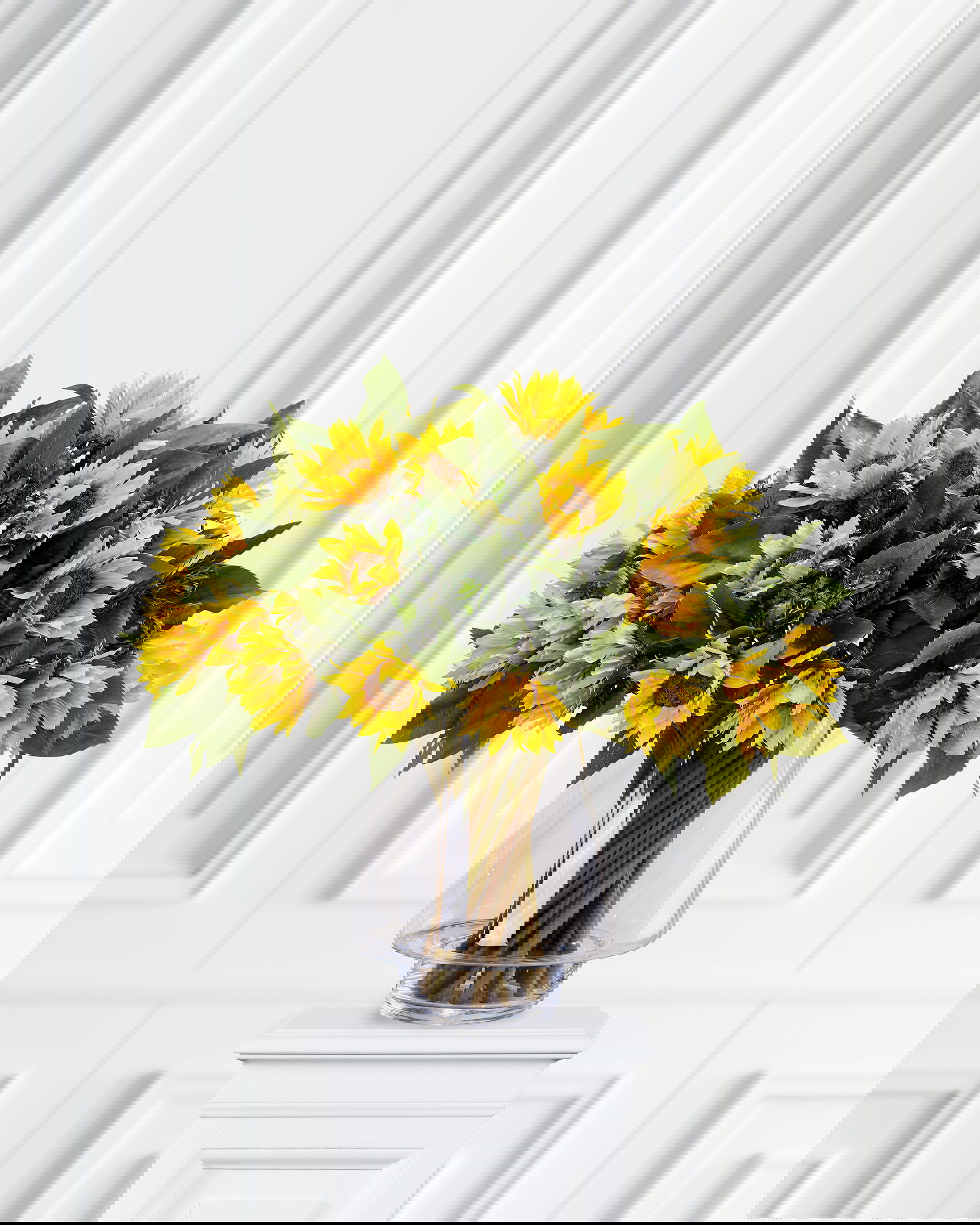 Sunflower cut flower yellow