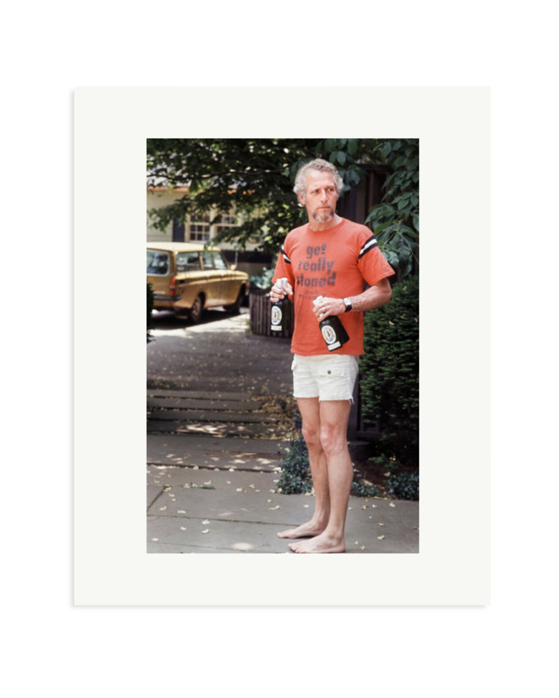 Paul Newman at His Home Print Only / Medium