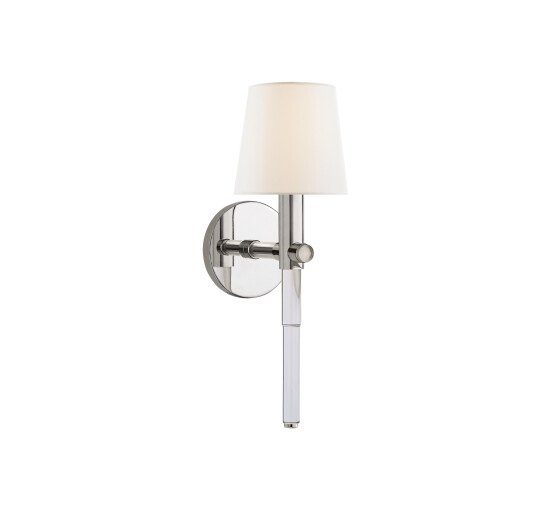 Polished Nickel - Sable Tail Sconce Polished Nickel