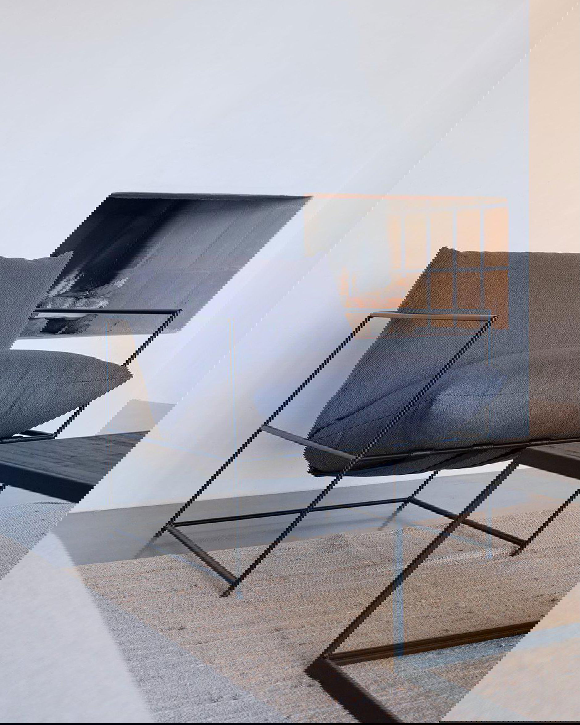 Cannes fåtölj svart