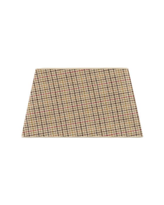 Rectangular lampskärm harris tweed forest