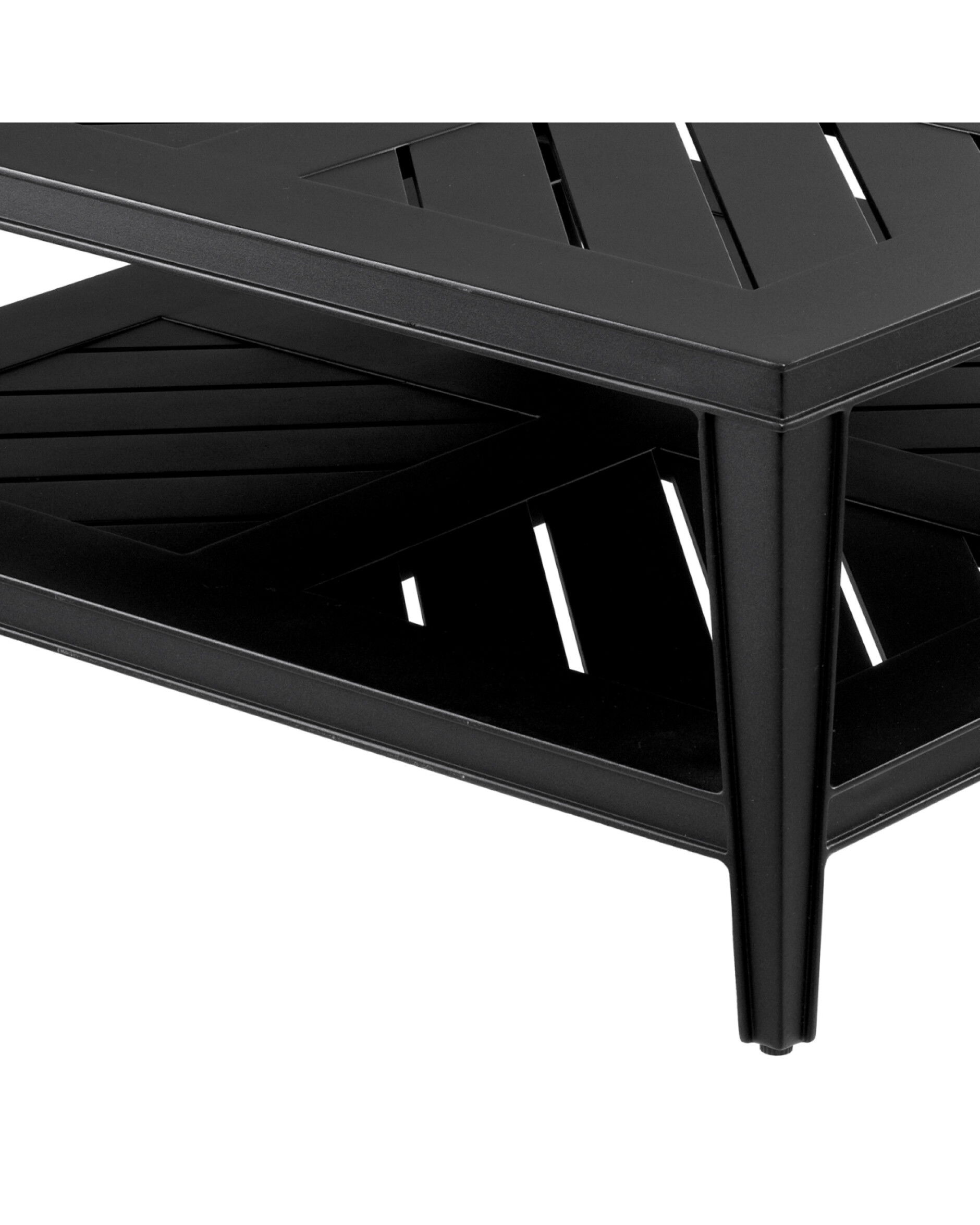 Bell Rive soffbord svart kvadrat