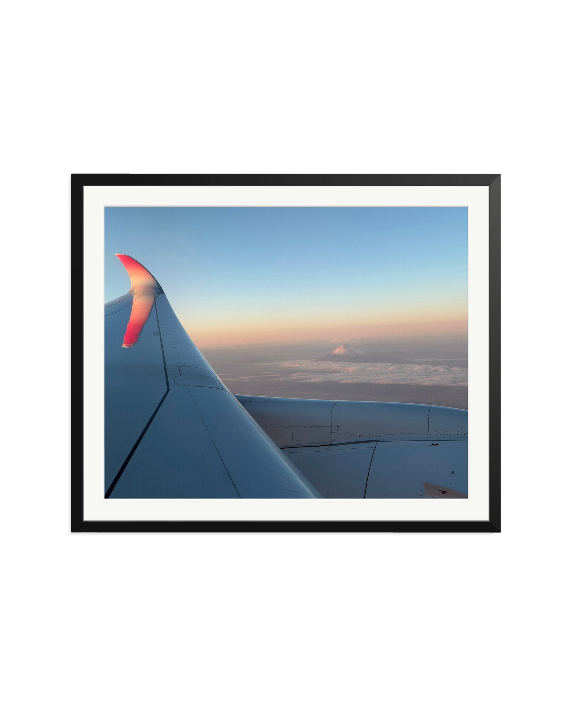 Fuji from the Sky Black / XXL