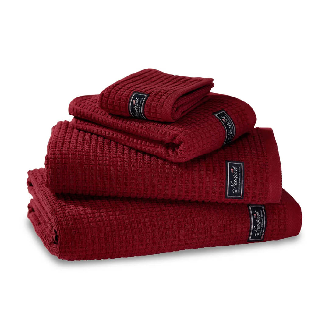 Fisher Island Towel Ruby