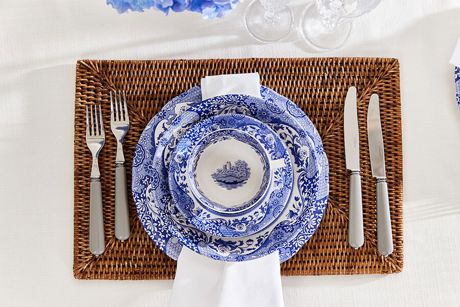 Set your table with rattan
