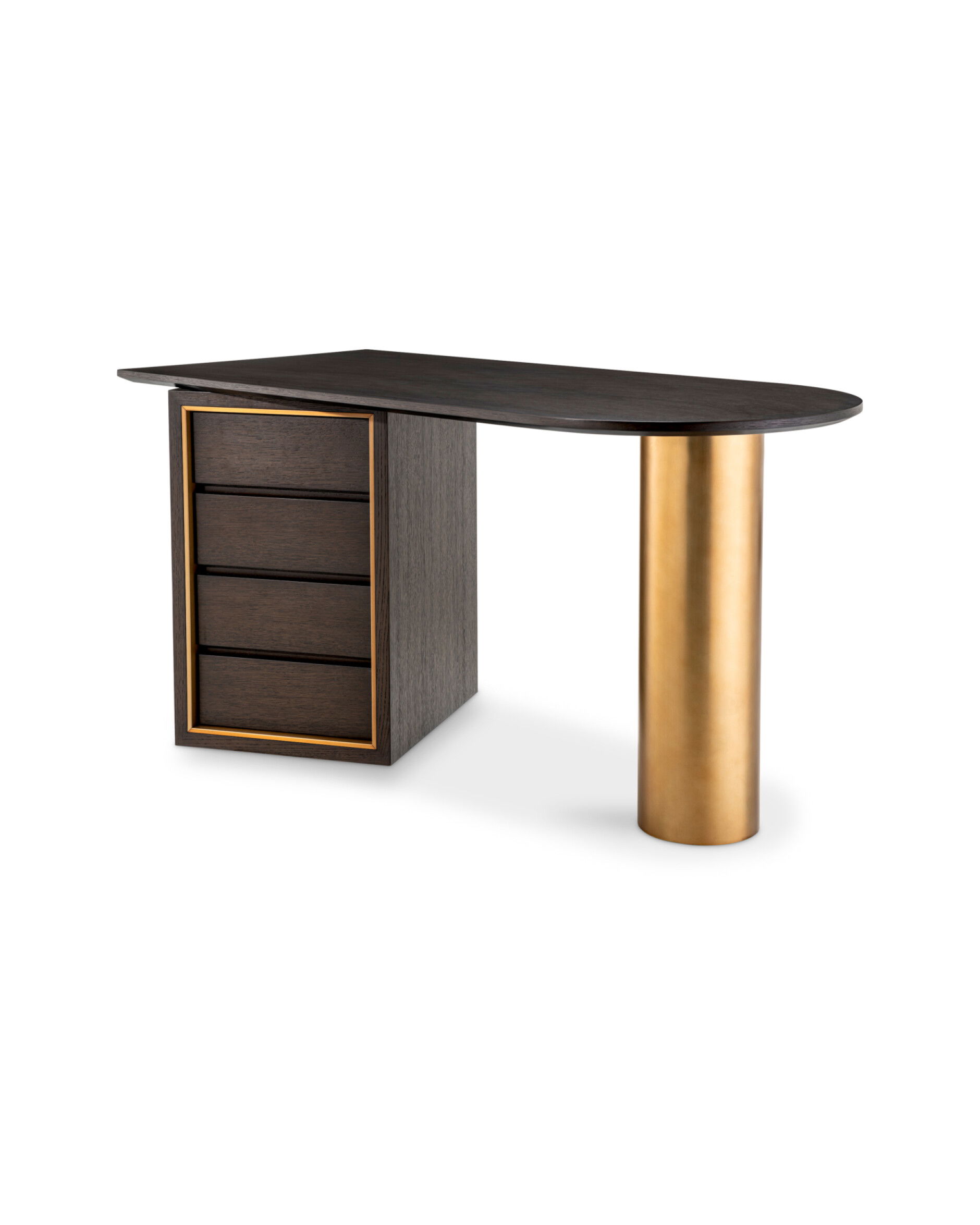 Del Rio skrivbord mocha oak veneer