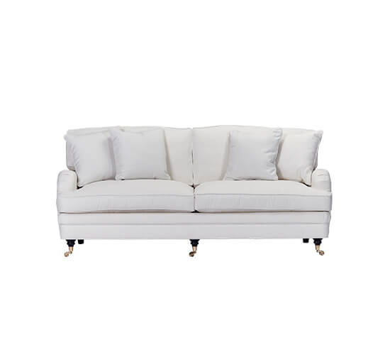 Newport Howard-Sofa gerade off-white