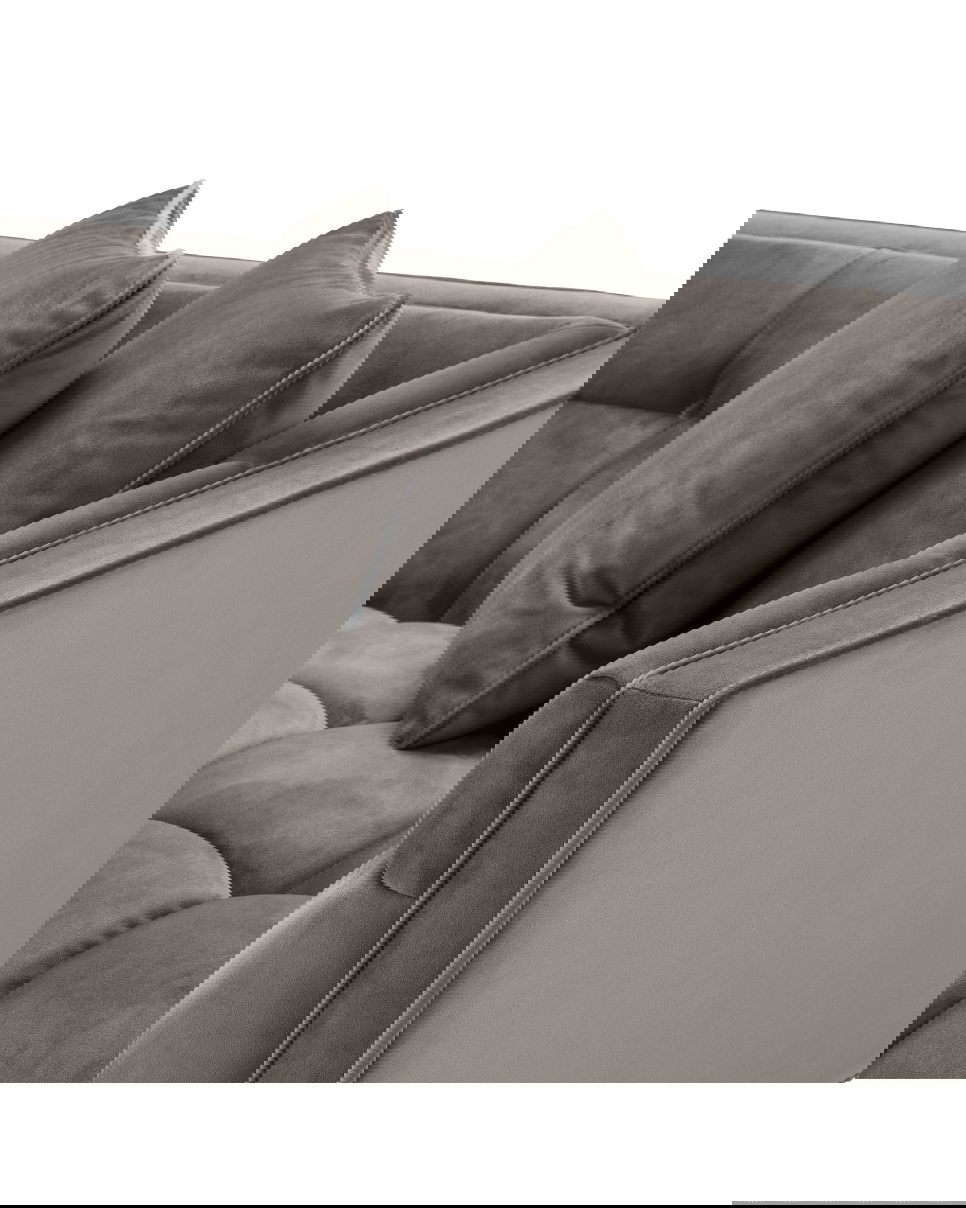 Sienna soffa savona grey höger OUTLET