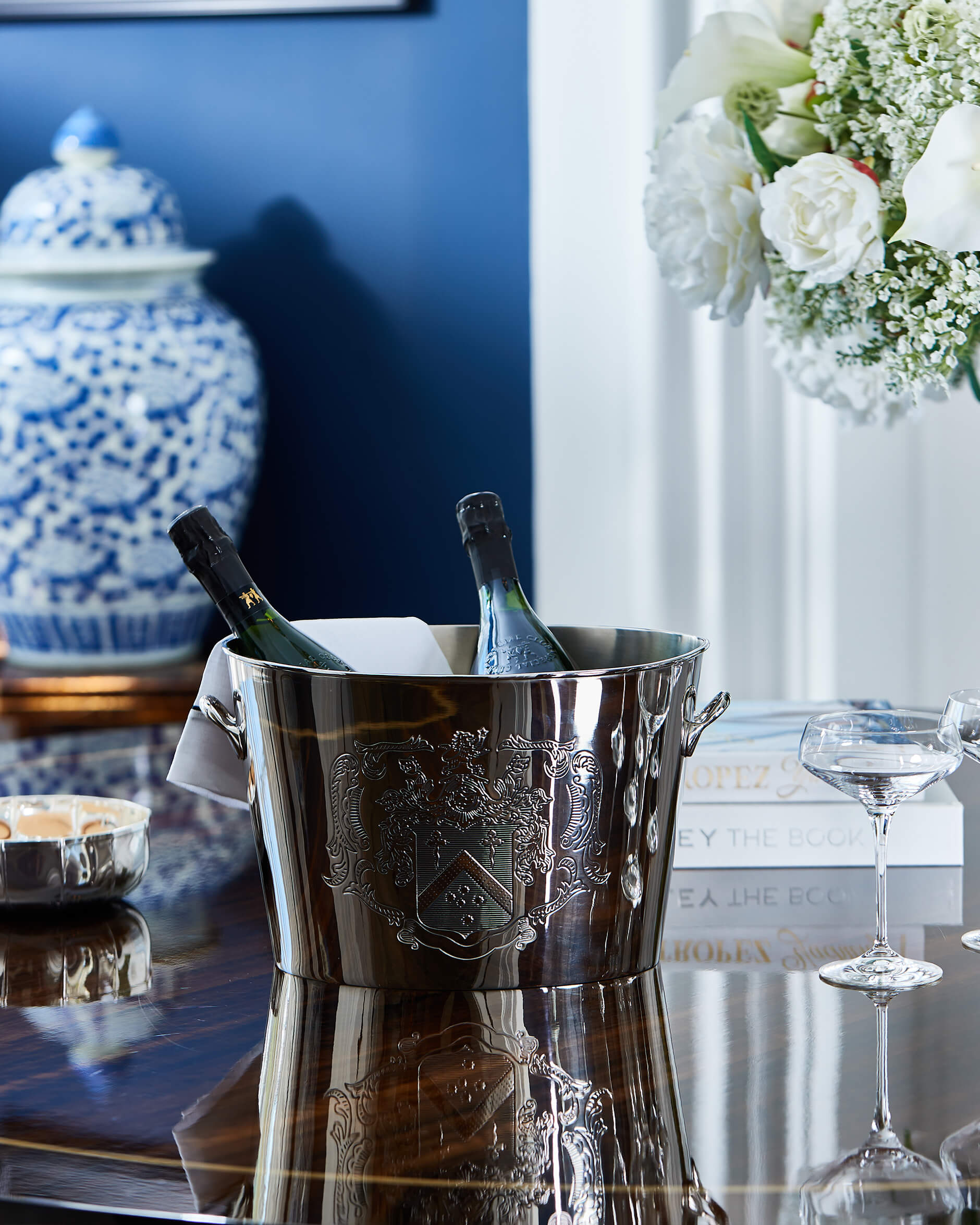 Maggia champagnekylare nickel