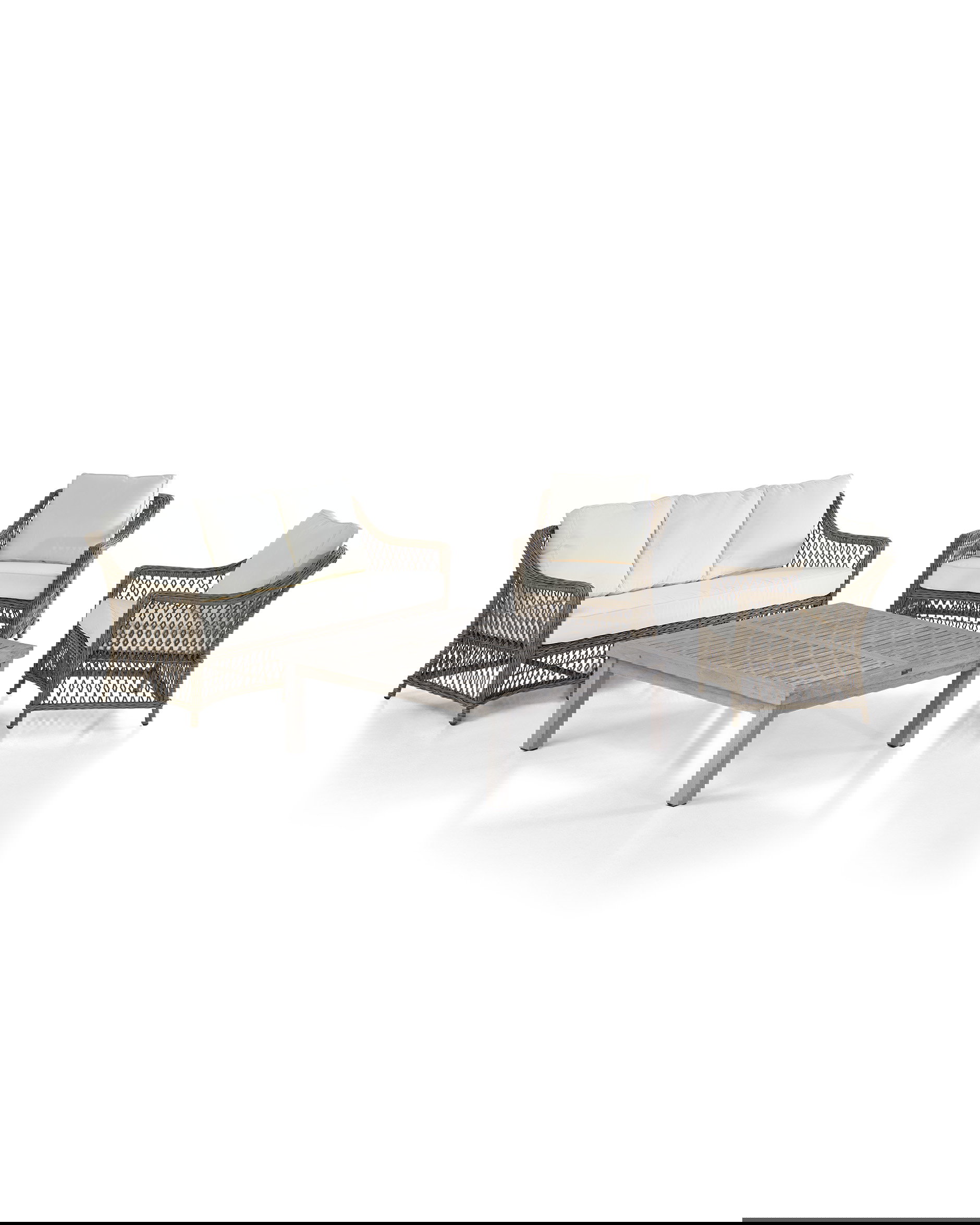 Marbella loungeset met Vintage vierkante salontafel