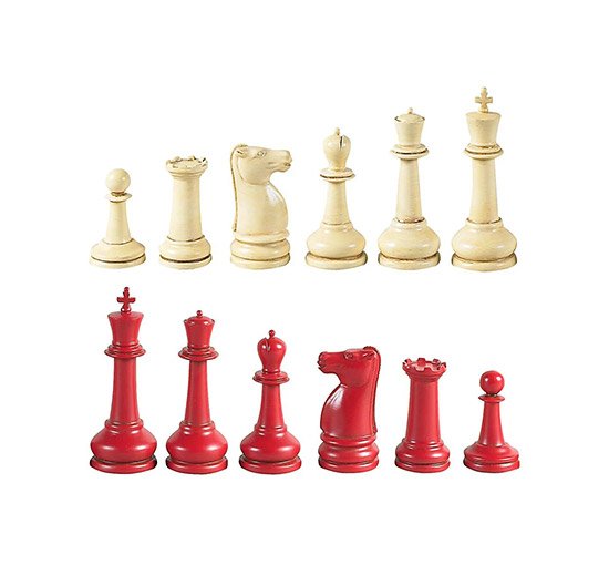 Master Staunton schackpjäser