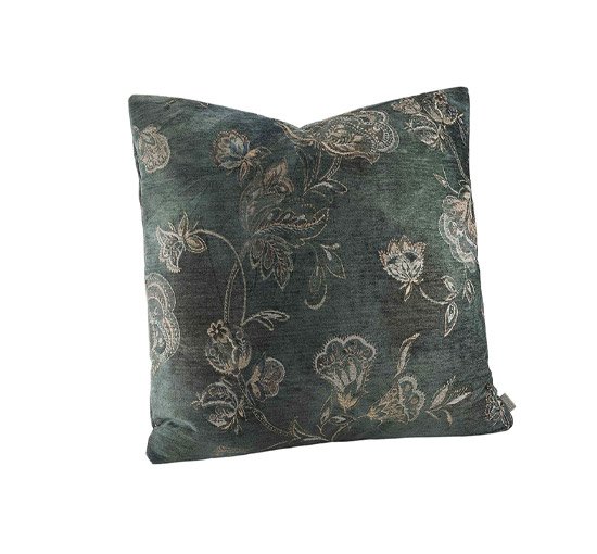 Apatit - Miralago Flower Cushion Cover Taupe