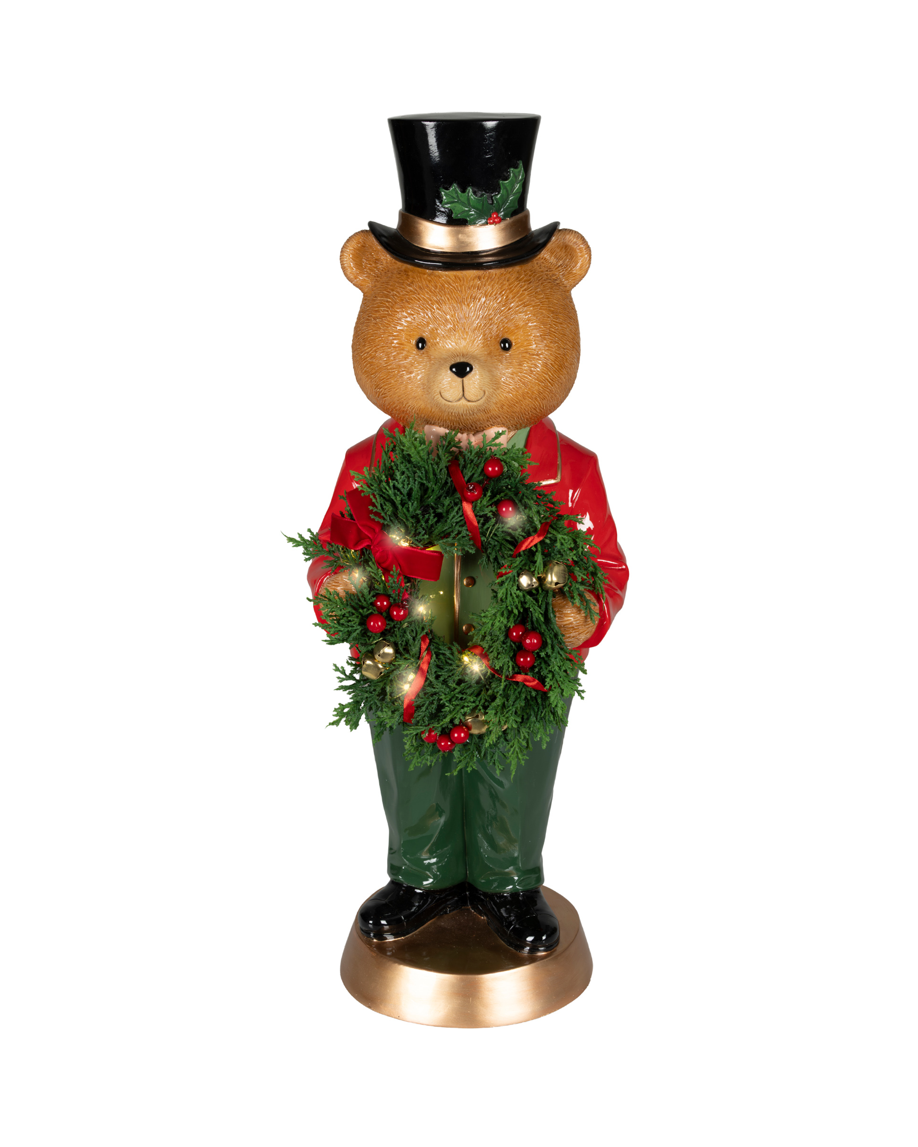 Teddy bear Christmas decoration 61 cm