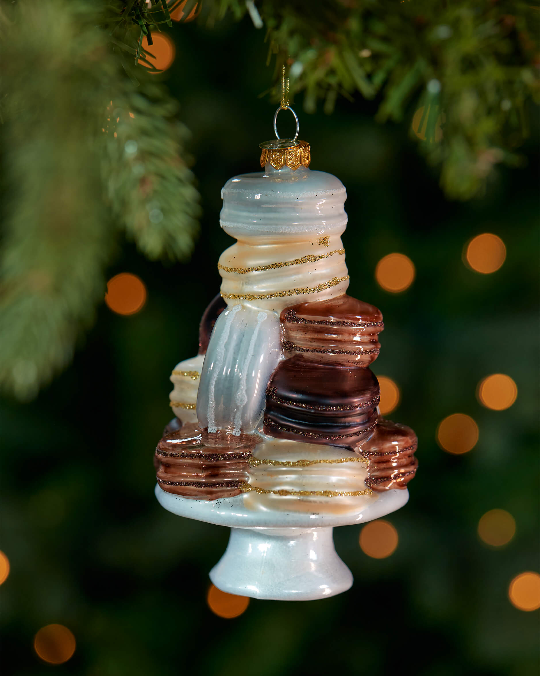 Blanche macarons dekoration