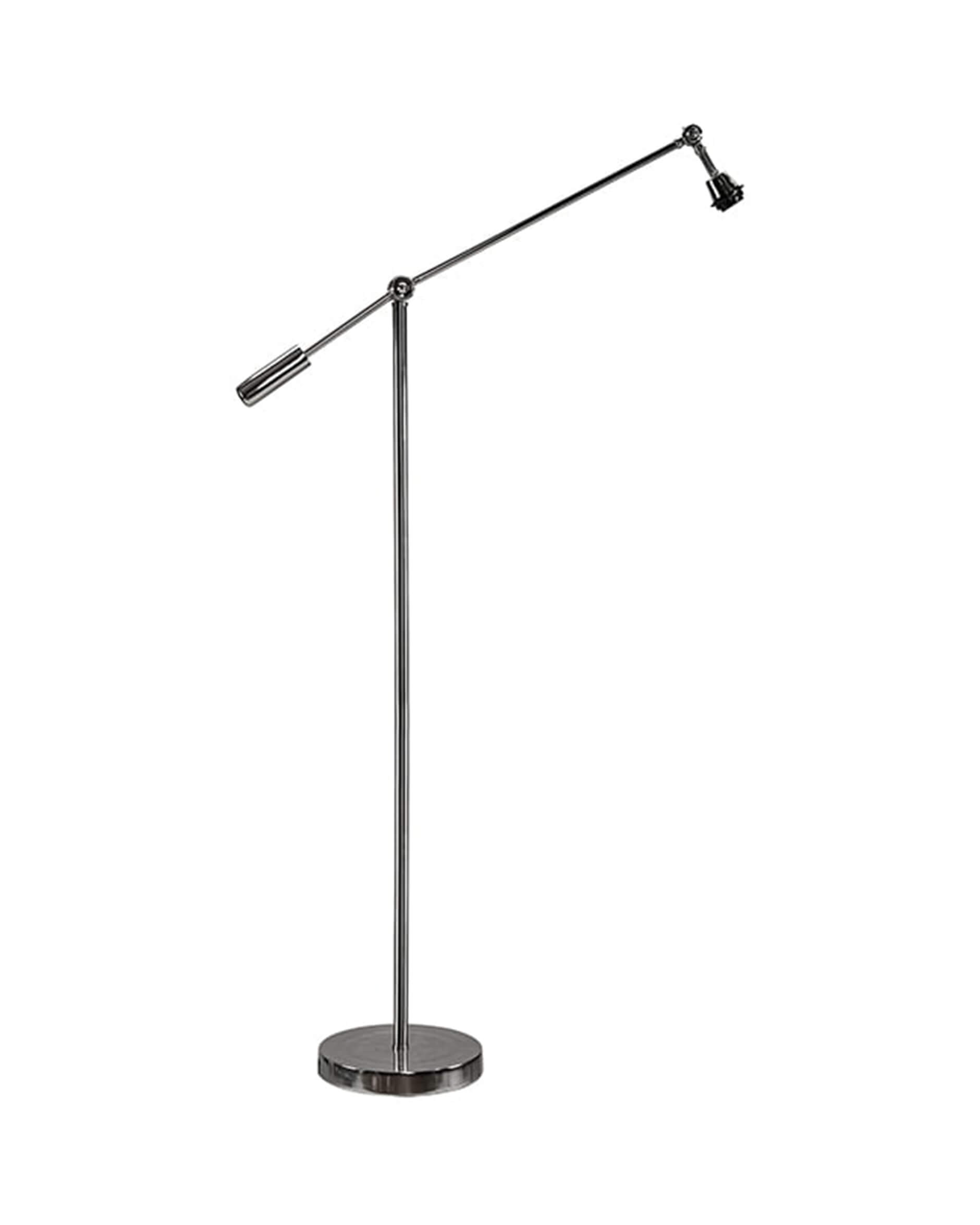 Armando golvlampa svart nickel